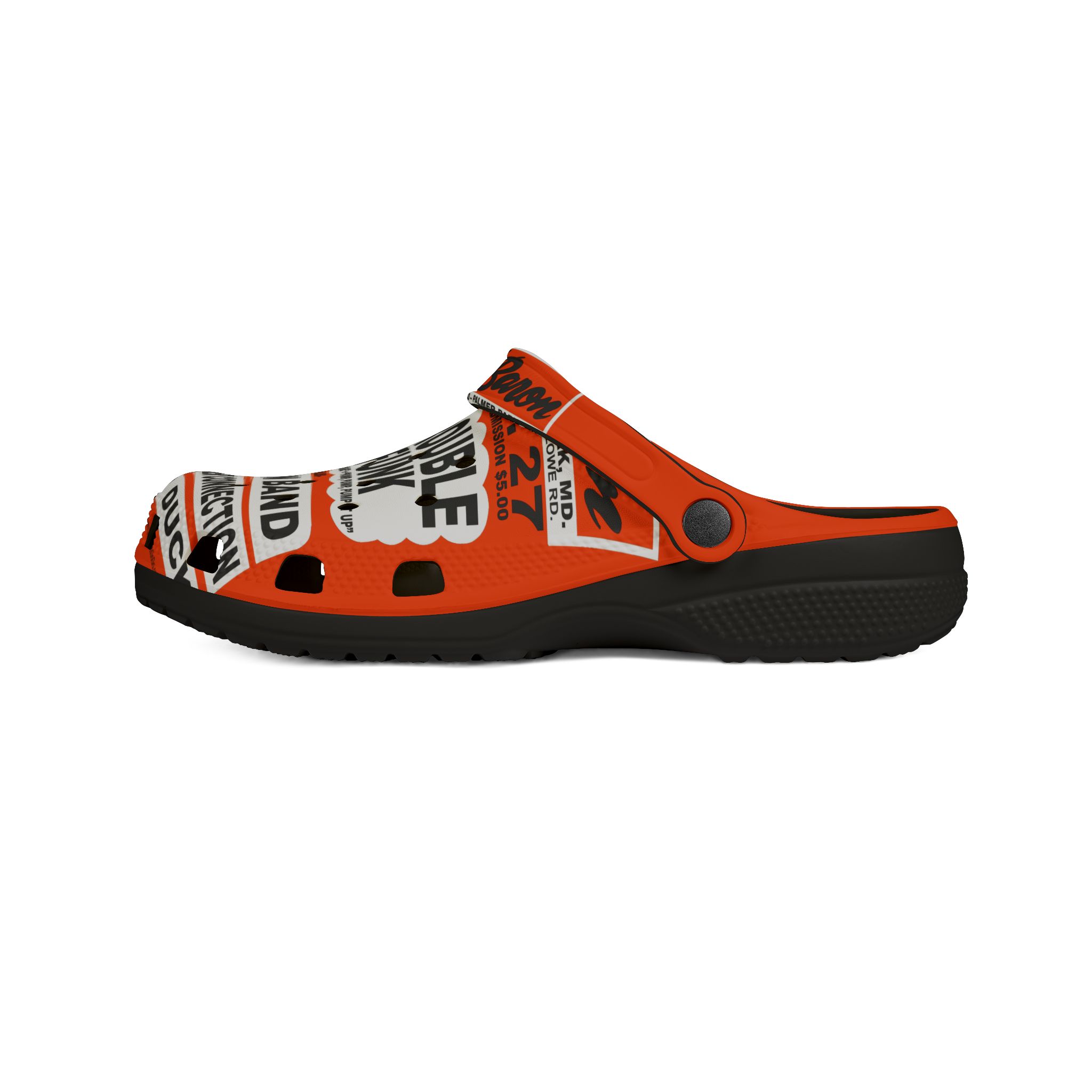 ****OSG Dawgz – Club Lebaron – Trouble Funk & Ovation – White & Black on Black & Orange - Image 4