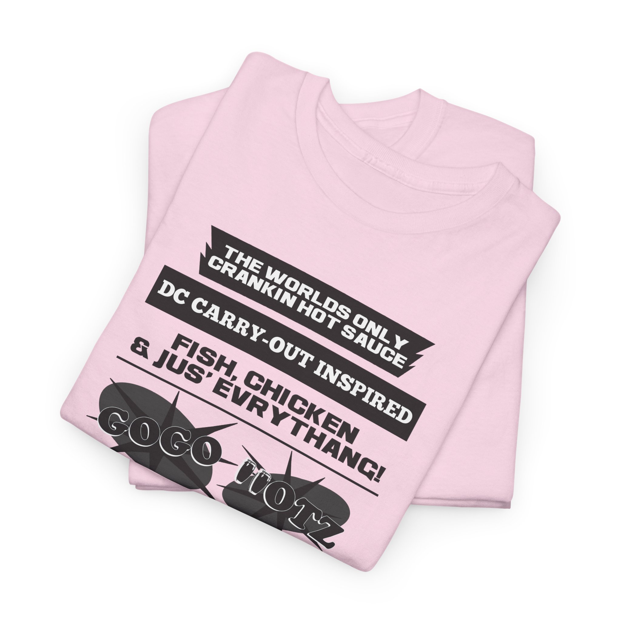 **Tee – GoGo Hotz – Black & Grey Print - Image 59
