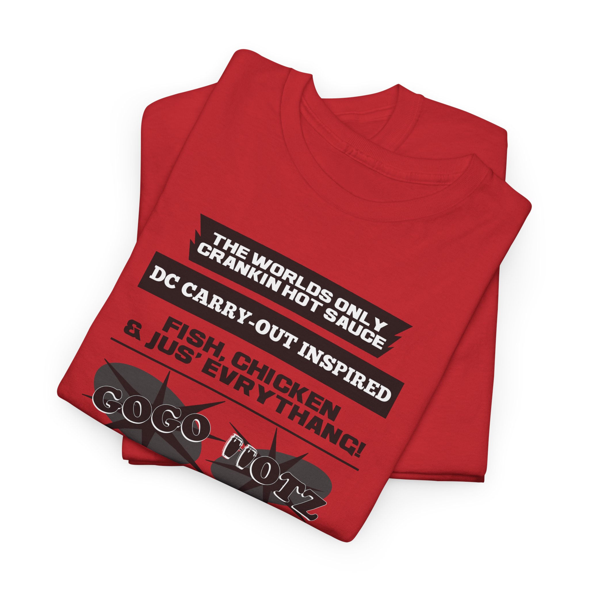 **Tee – GoGo Hotz – Black & Grey Print - Image 31