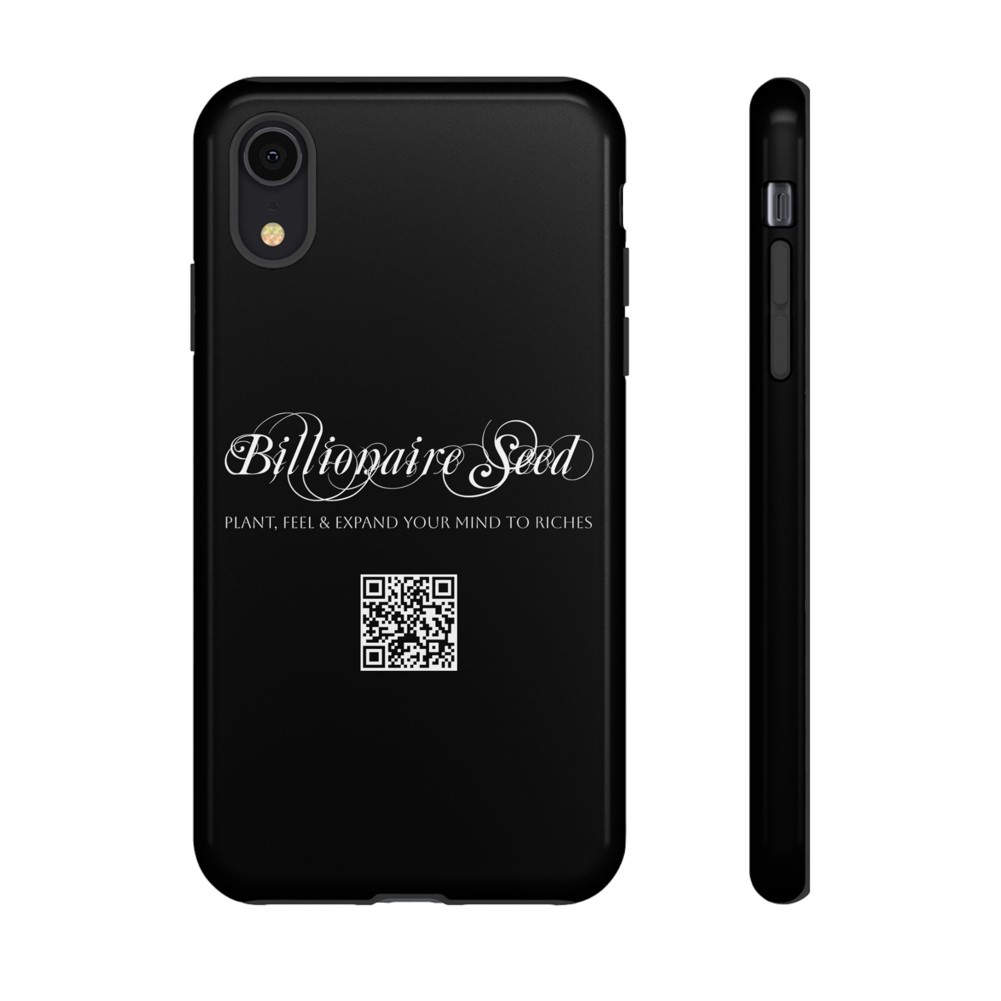 Phone Cases - Plant, Feel & Expand Your Mind To Riches - Billionaire Seed (Black) - Image 9