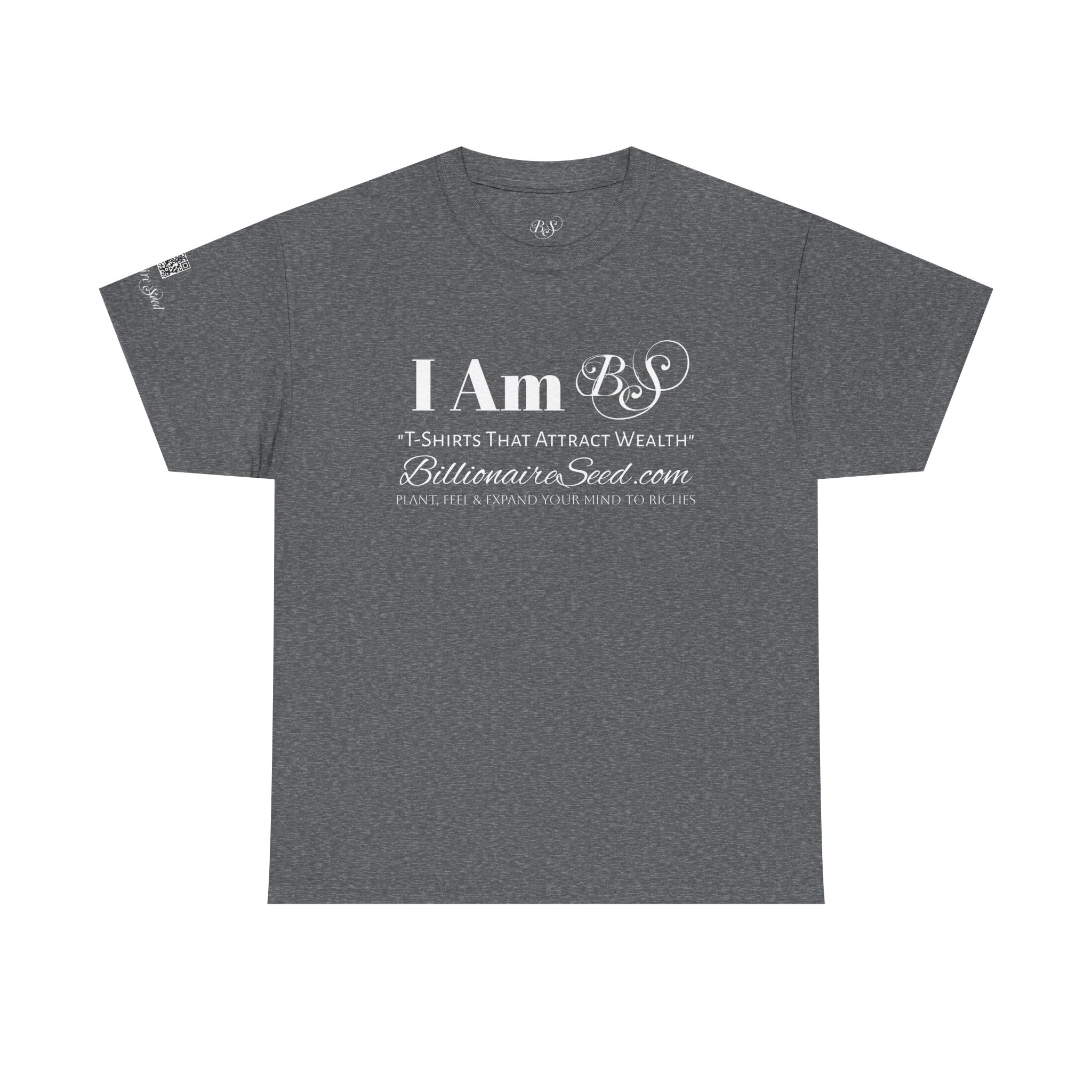 Billionaire Seed – T-Shirts That Attract Wealth - White Print Tee - Image 25