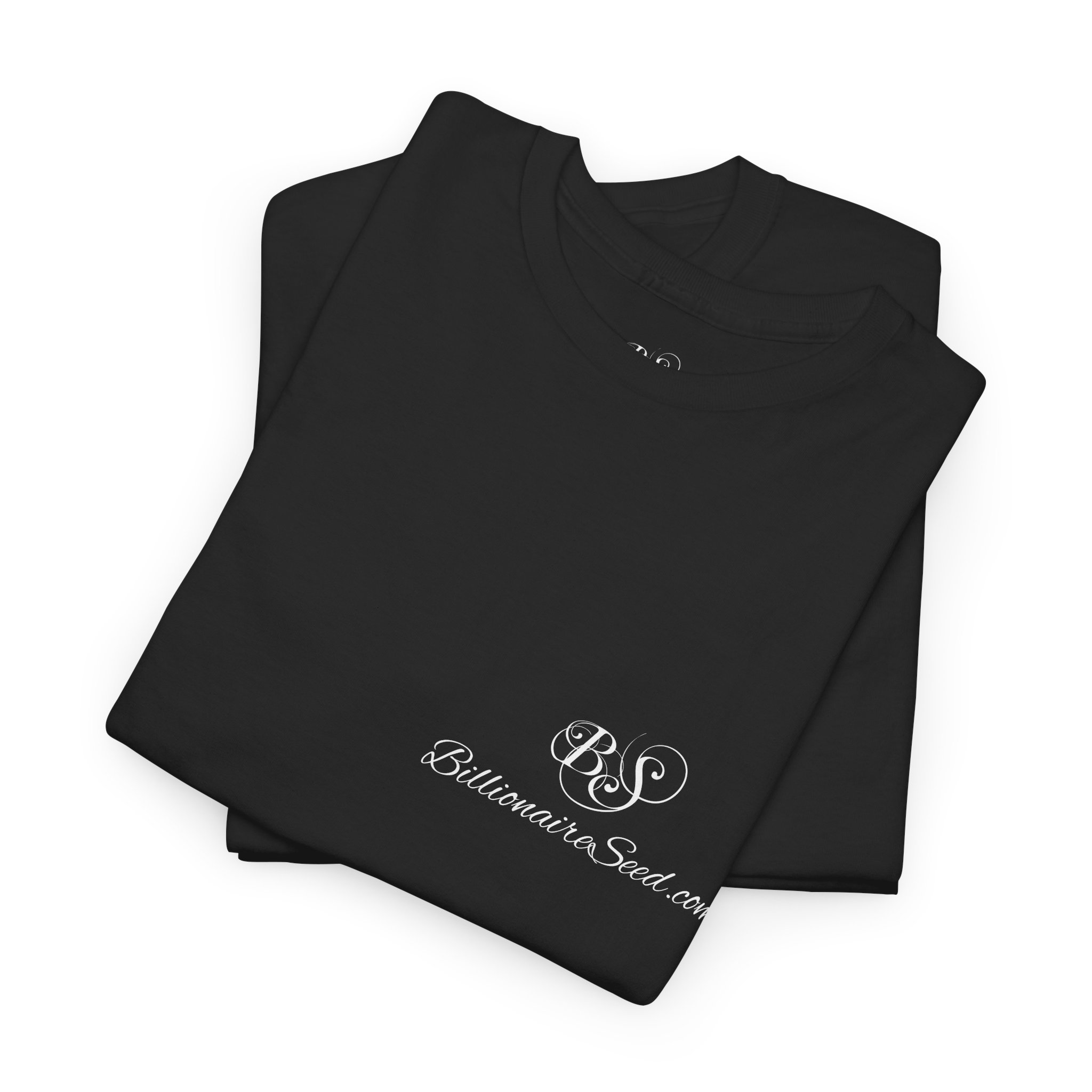 Billionaire Seed – Change Your State Of Mind & Riches Will Follow - White Print Tee (Front & Back) - Image 5