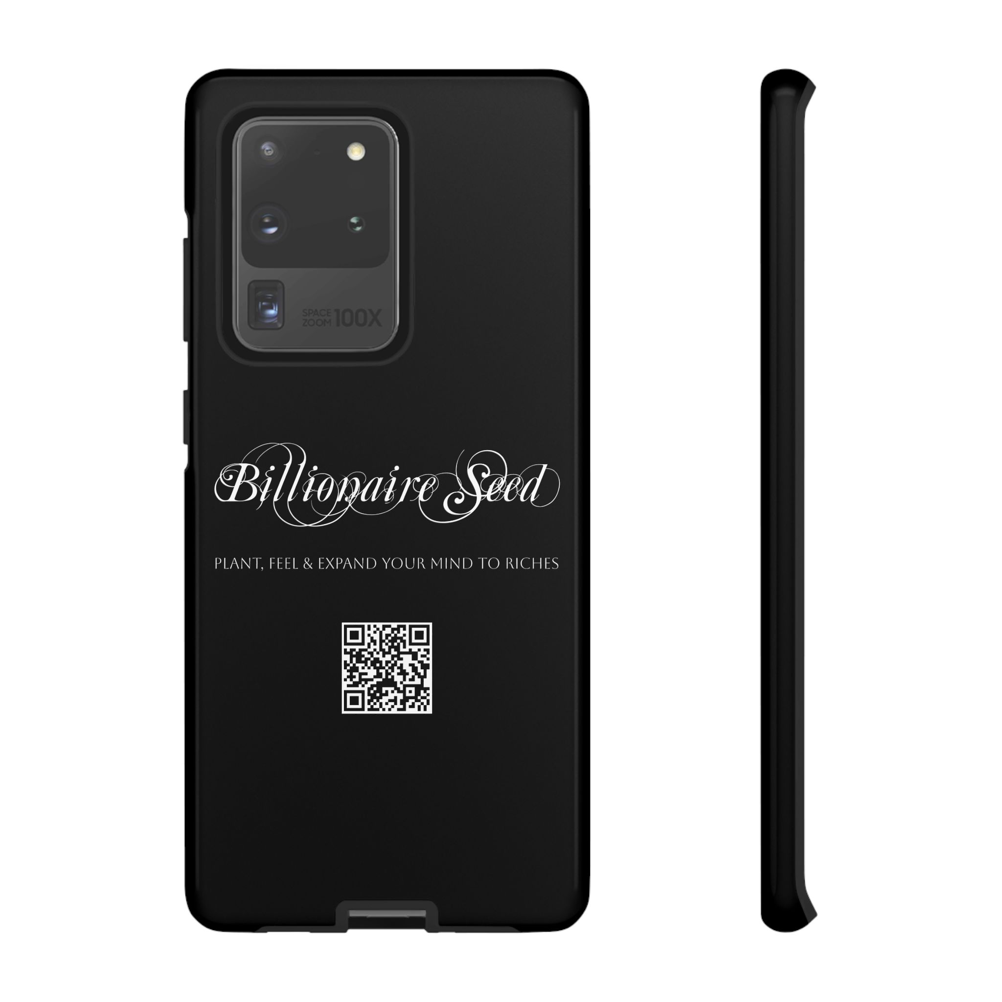 Phone Cases (Samsung) - Plant, Feel & Expand Your Mind To Riches - Billionaire Seed (Black) - Image 19