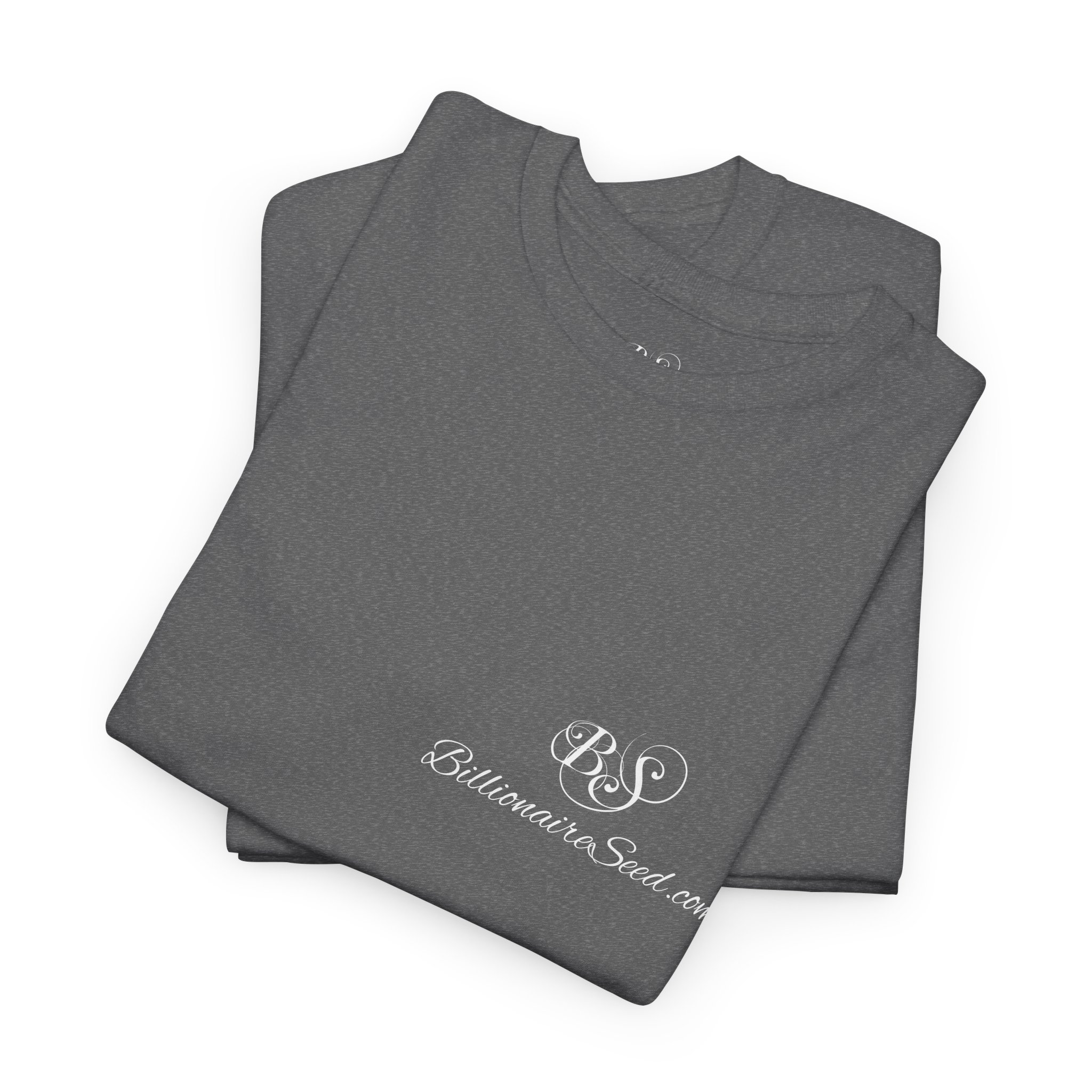 Billionaire Seed – Change Your State Of Mind & Riches Will Follow - White Print Tee (Front & Back) - Image 20