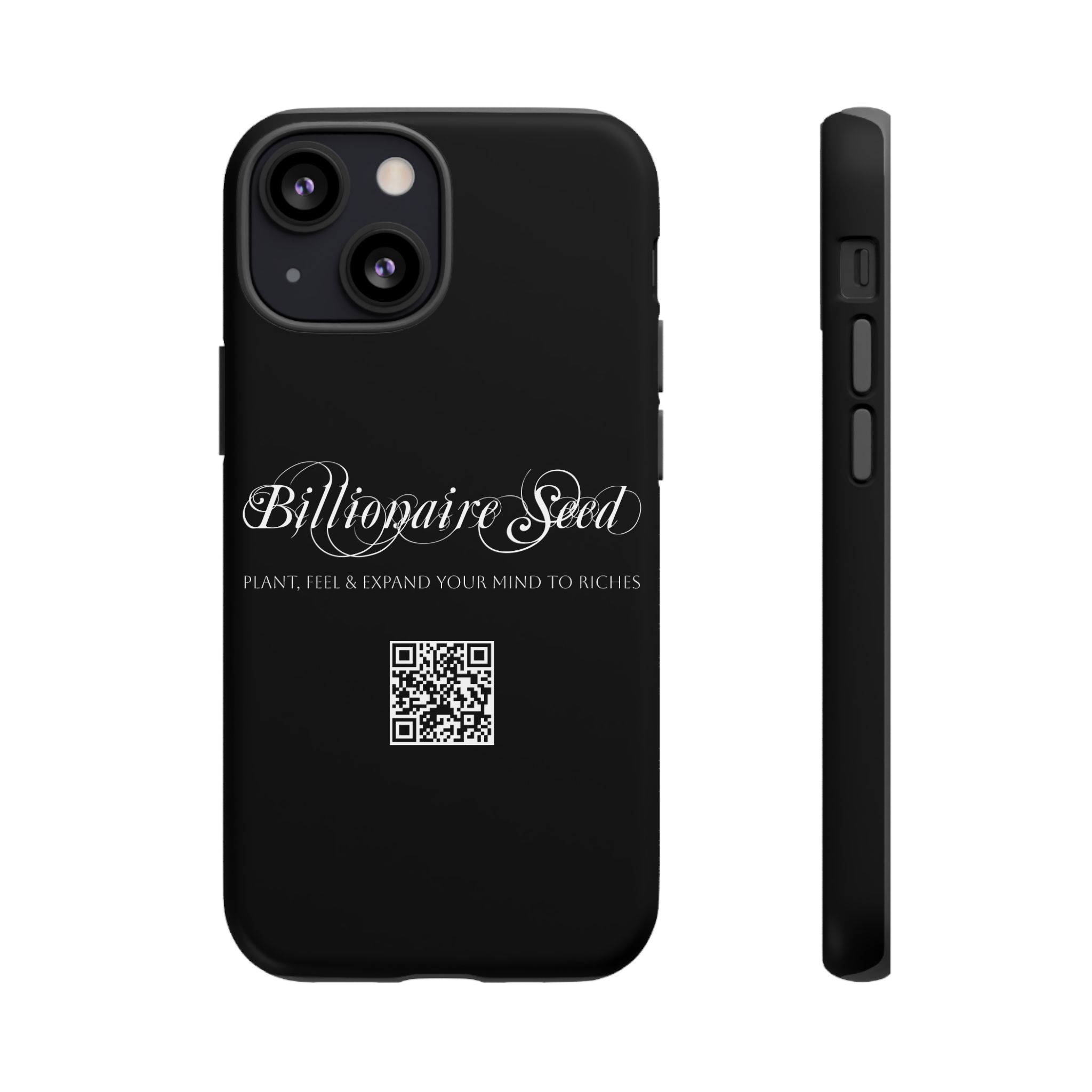 Phone Cases - Plant, Feel & Expand Your Mind To Riches - Billionaire Seed (Black) - Image 32
