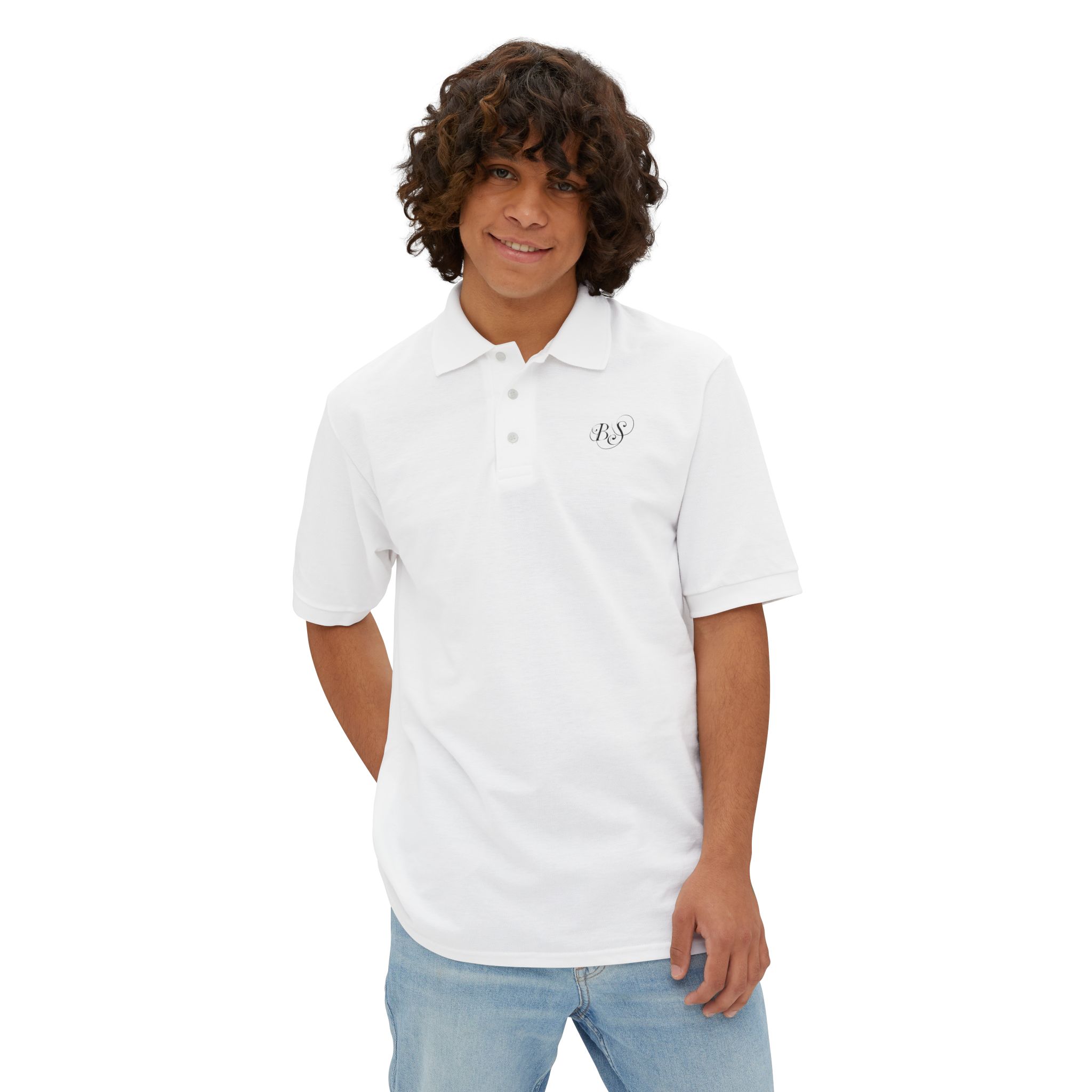 Billionaire Seed – Plant The Seed – Black Print BS Polo