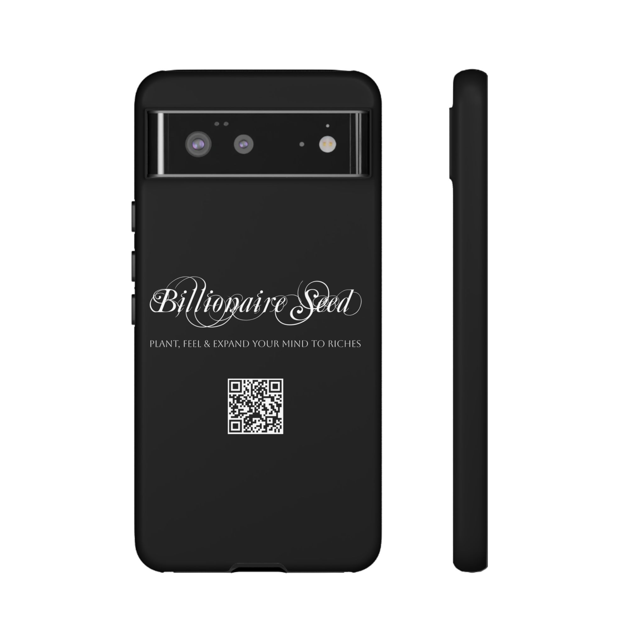 Phone Cases - Plant, Feel & Expand Your Mind To Riches - Billionaire Seed (Black) - Image 38