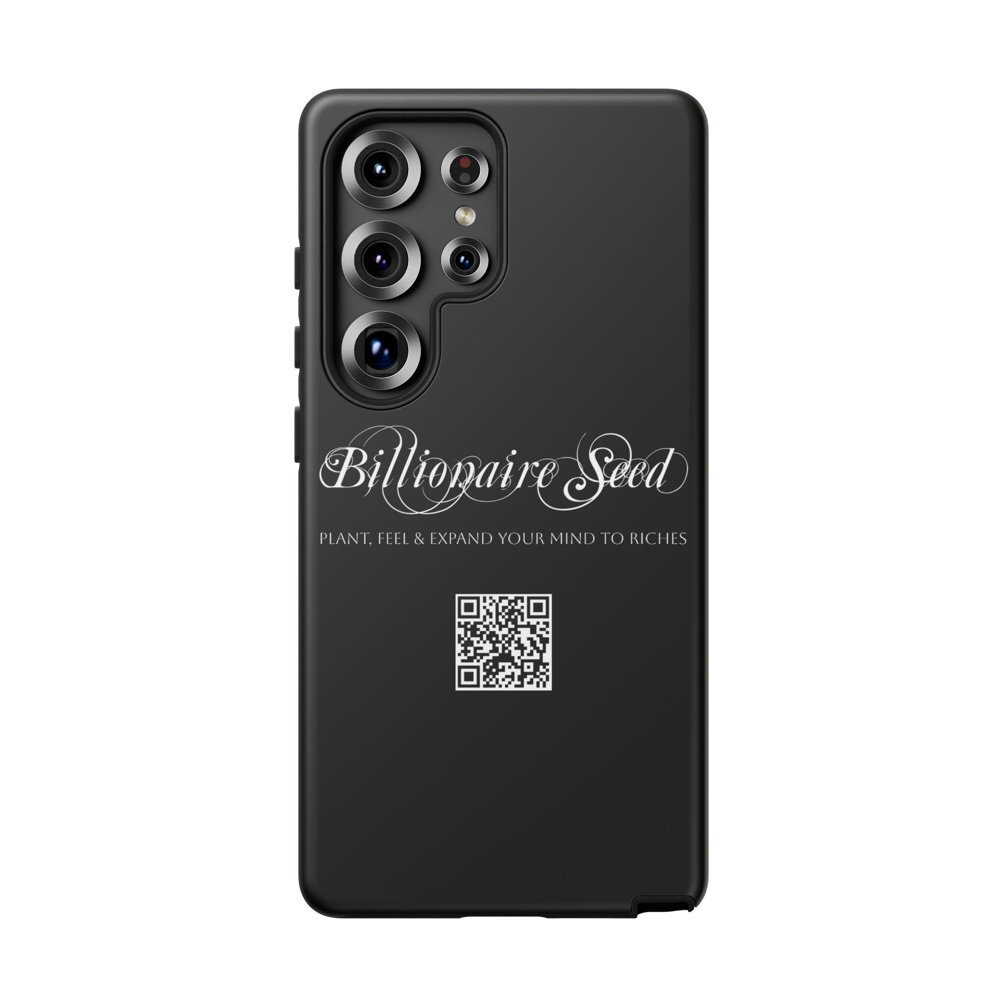 Phone Cases - Plant, Feel & Expand Your Mind To Riches - Billionaire Seed (Black) - Image 86