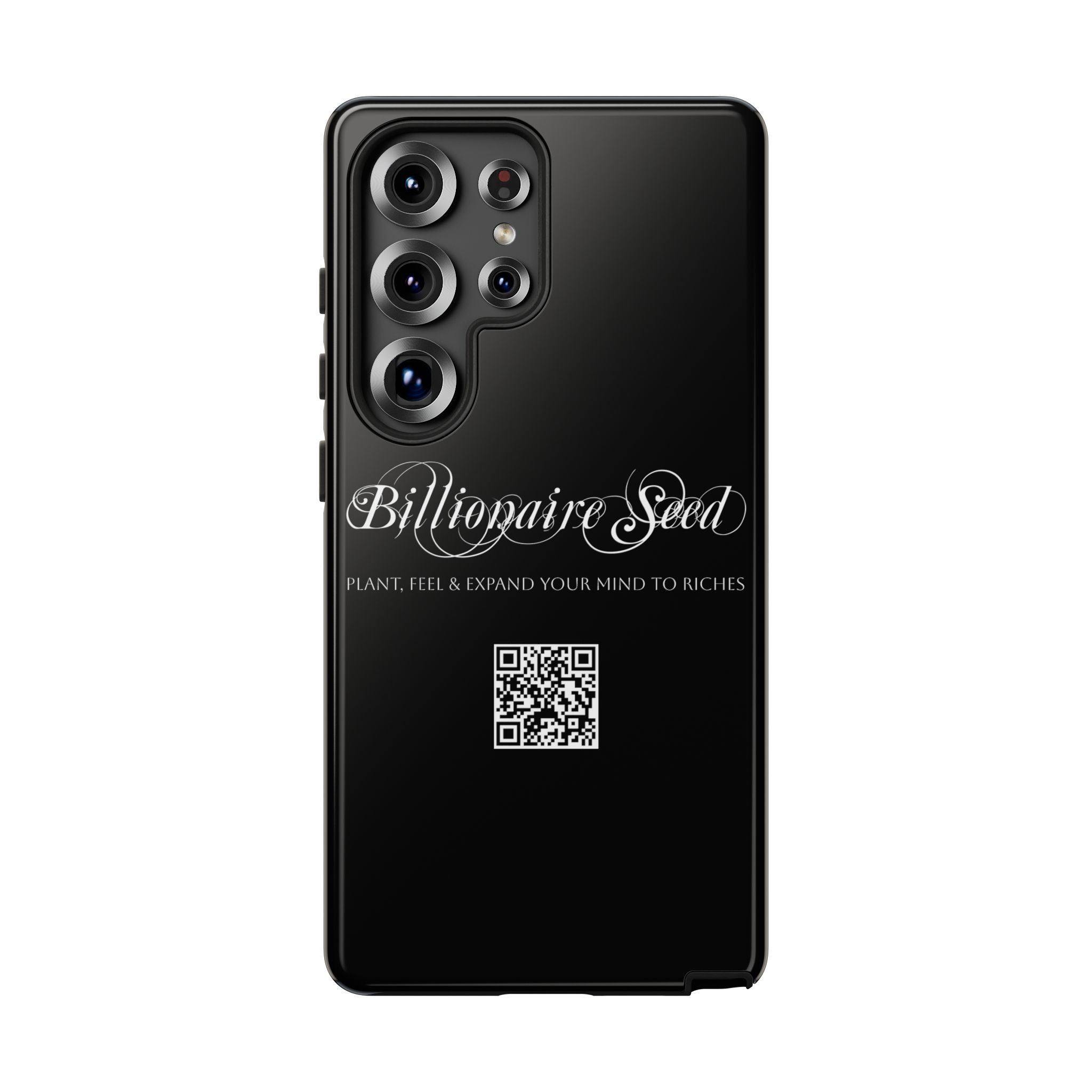 Phone Cases - Plant, Feel & Expand Your Mind To Riches - Billionaire Seed (Black) - Image 85