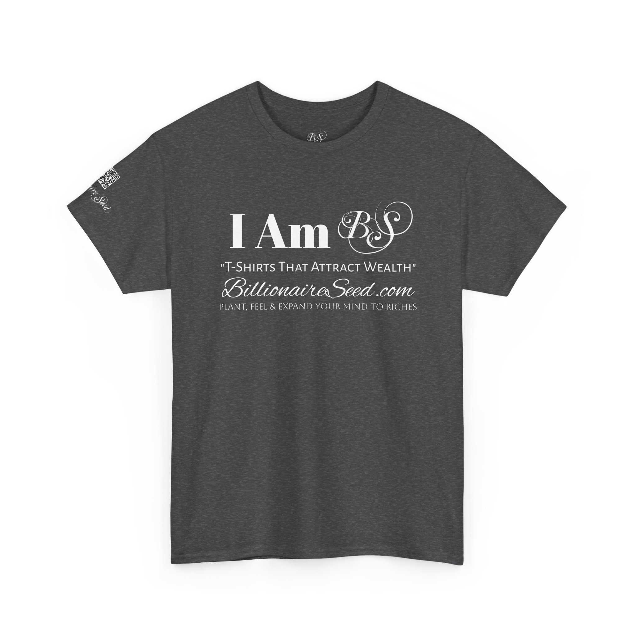 Billionaire Seed – T-Shirts That Attract Wealth - White Print Tee - Image 31