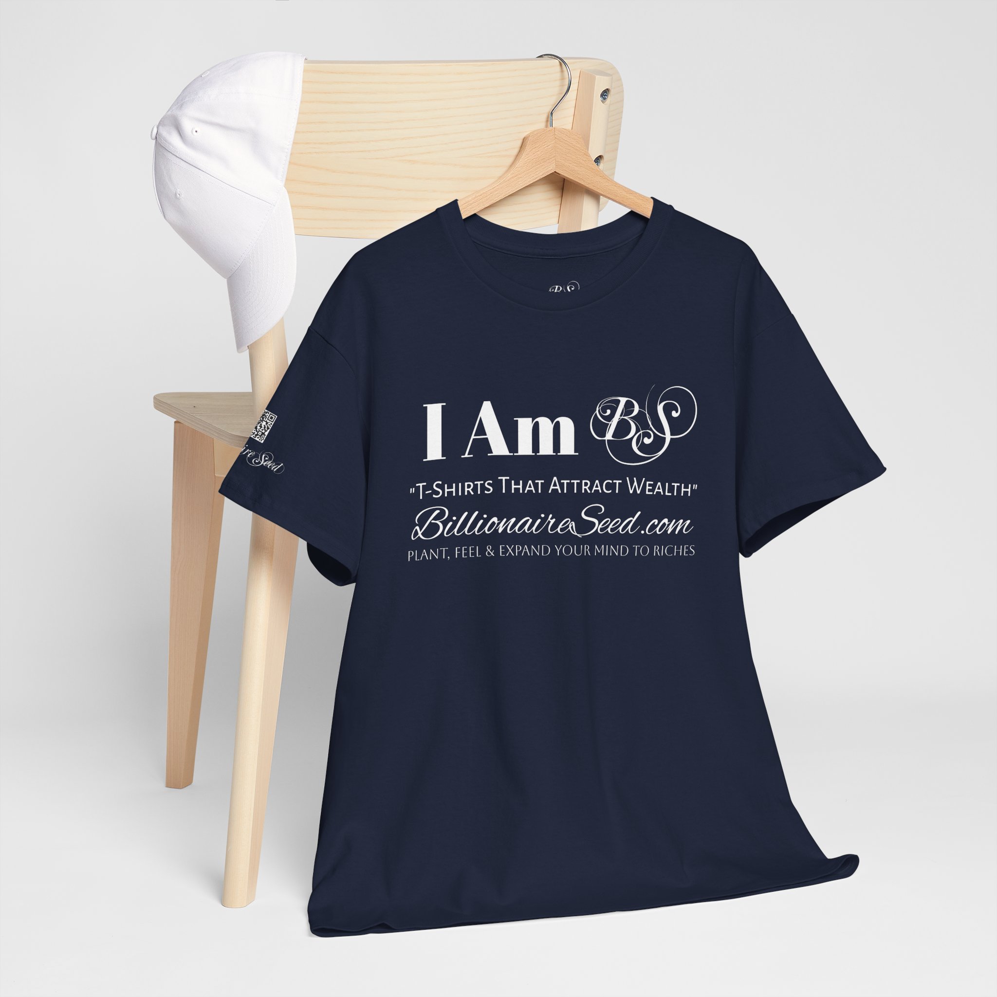 Billionaire Seed – T-Shirts That Attract Wealth - White Print Tee - Image 15
