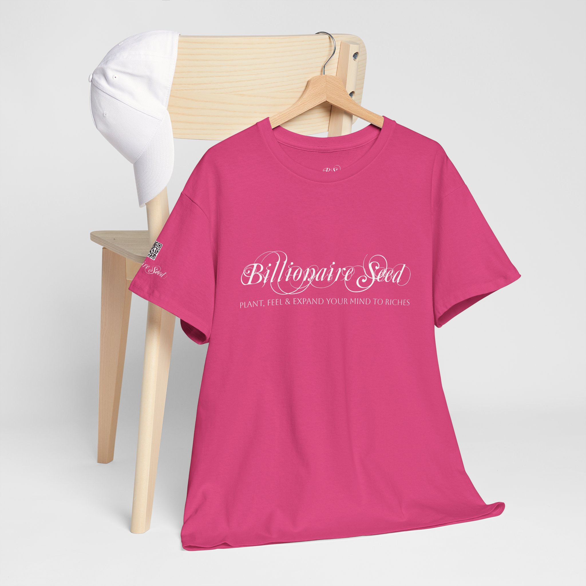 Billionaire Seed – Plant The Seed - White Print Tee - Image 21