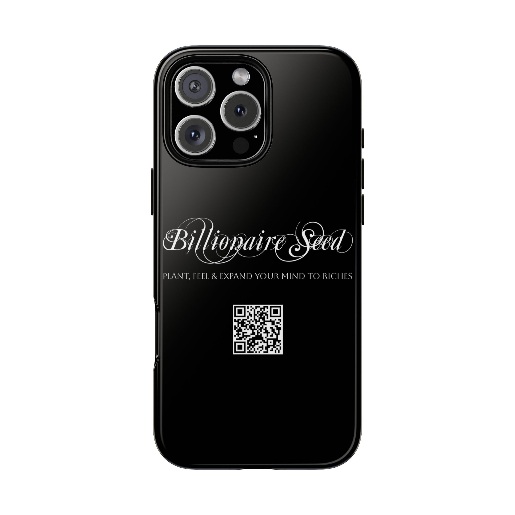 Phone Cases - Plant, Feel & Expand Your Mind To Riches - Billionaire Seed (Black) - Image 73