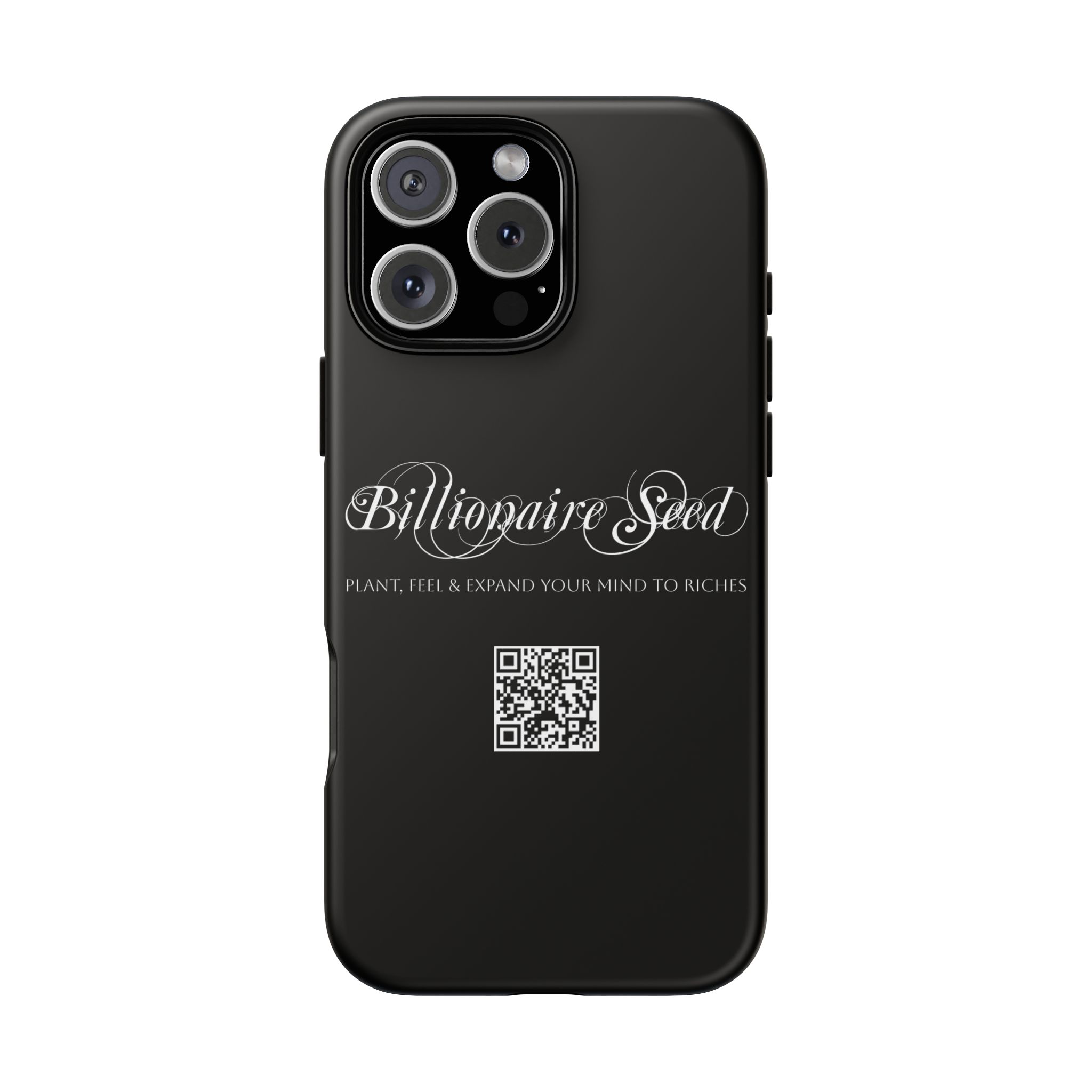 Phone Cases - Plant, Feel & Expand Your Mind To Riches - Billionaire Seed (Black) - Image 74