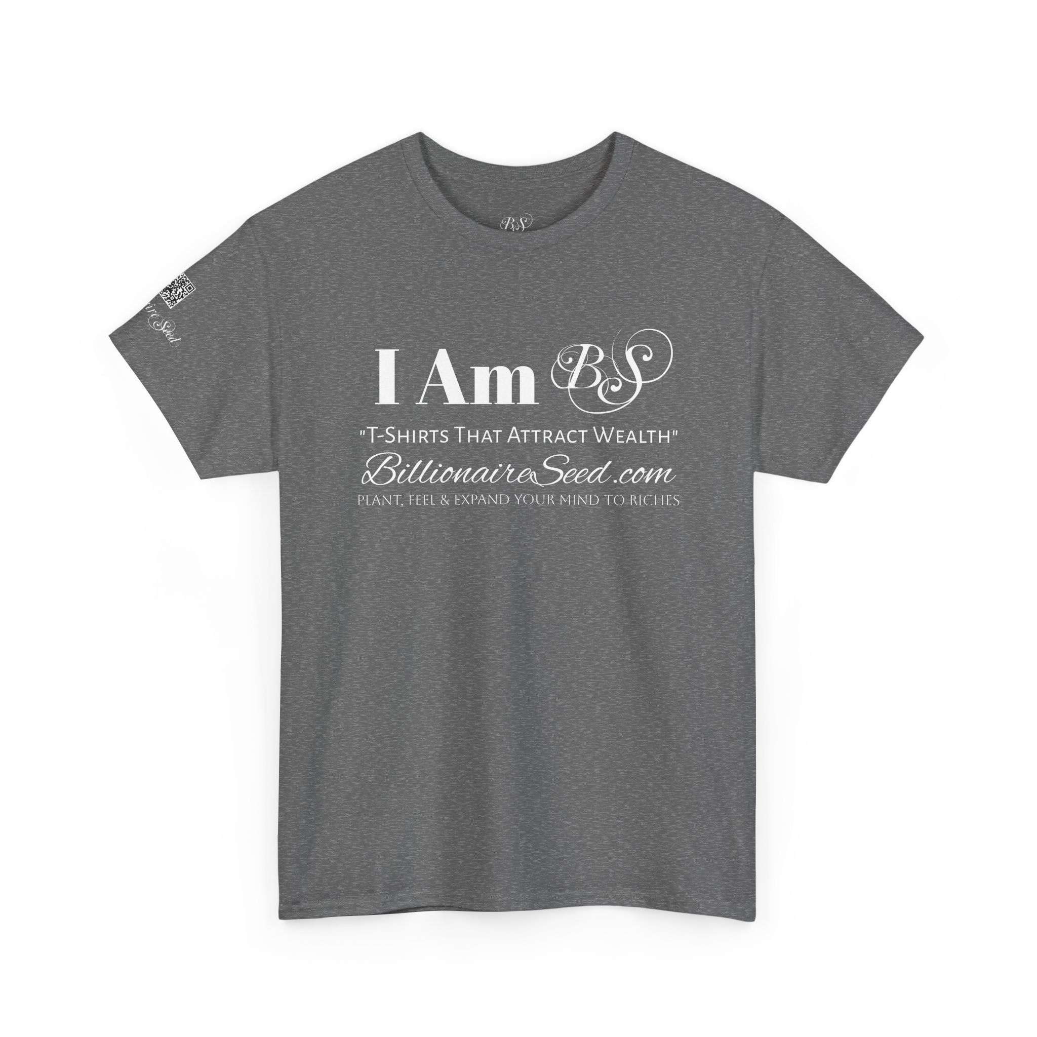 Billionaire Seed – T-Shirts That Attract Wealth - White Print Tee - Image 35