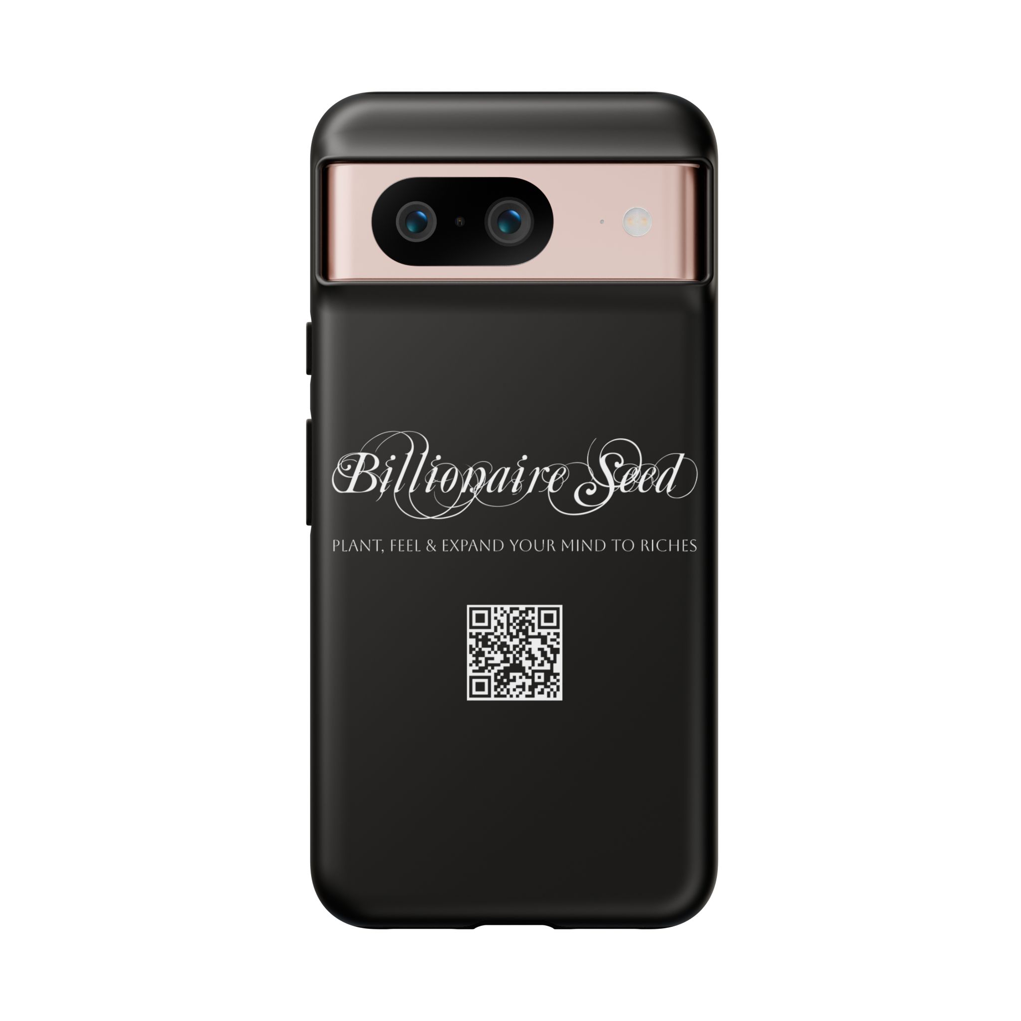 Phone Cases - Plant, Feel & Expand Your Mind To Riches - Billionaire Seed (Black) - Image 68