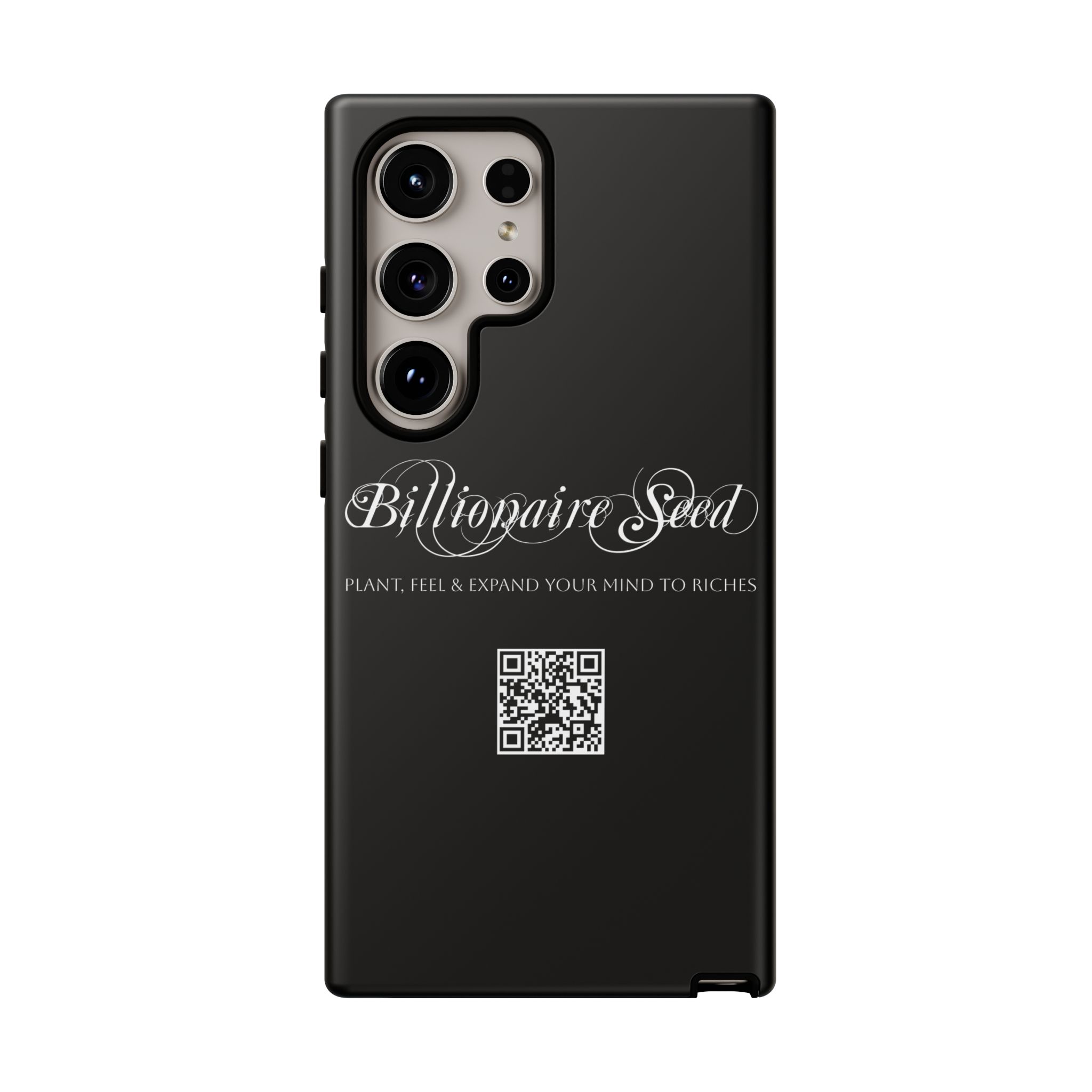 Phone Cases - Plant, Feel & Expand Your Mind To Riches - Billionaire Seed (Black) - Image 64