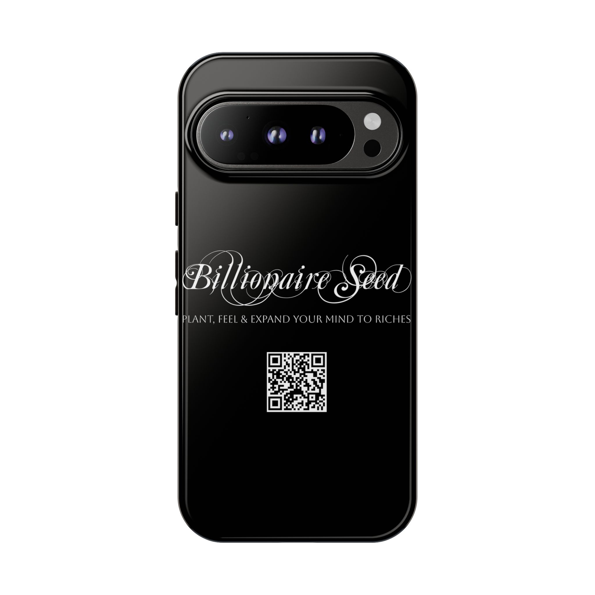 Phone Cases - Plant, Feel & Expand Your Mind To Riches - Billionaire Seed (Black) - Image 77