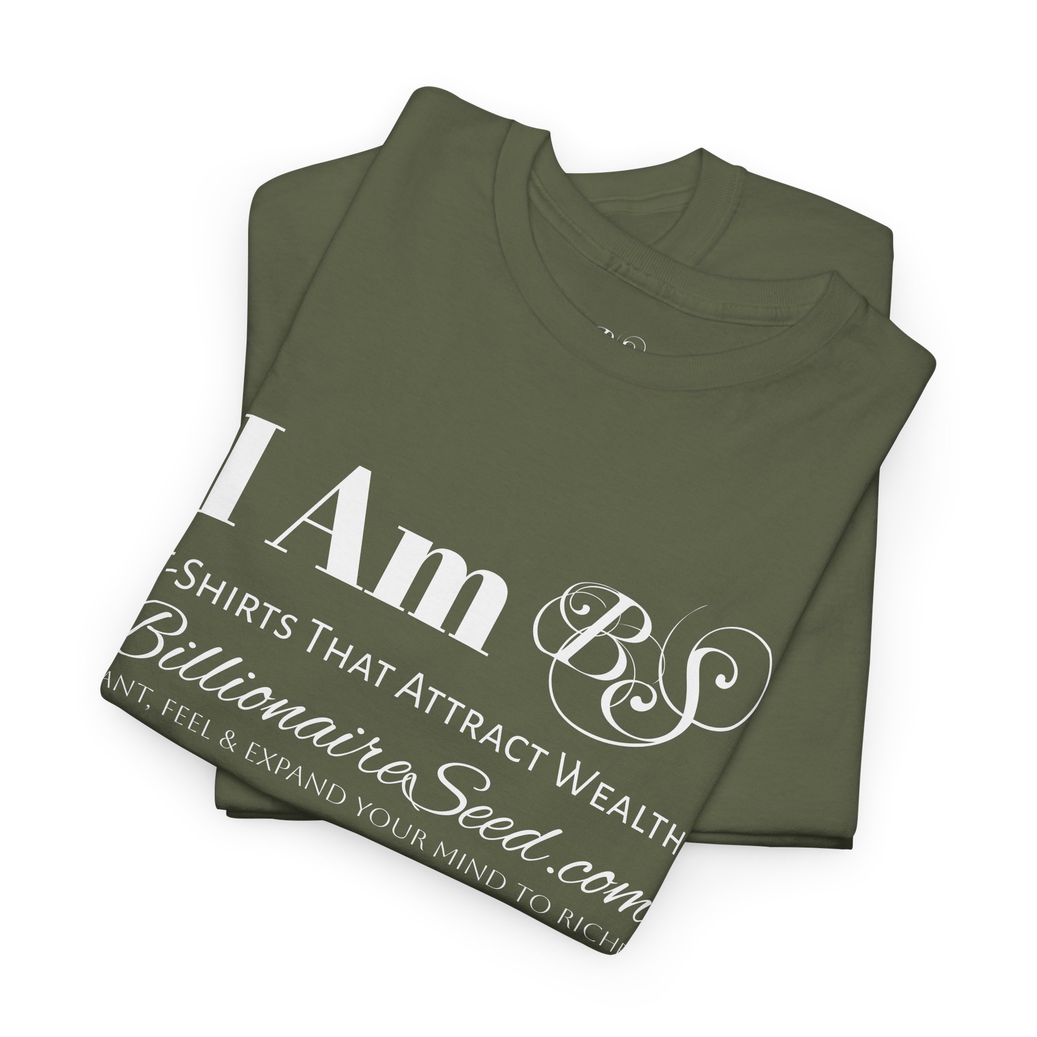 Billionaire Seed – T-Shirts That Attract Wealth - White Print Tee - Image 4