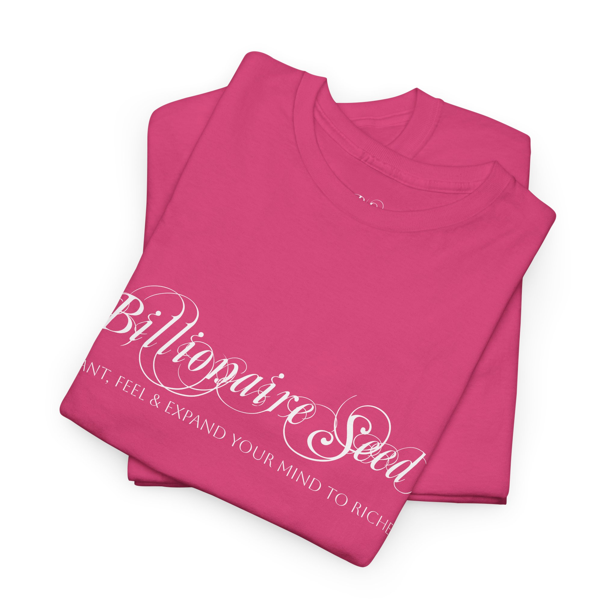 Billionaire Seed – Plant The Seed - White Print Tee - Image 19