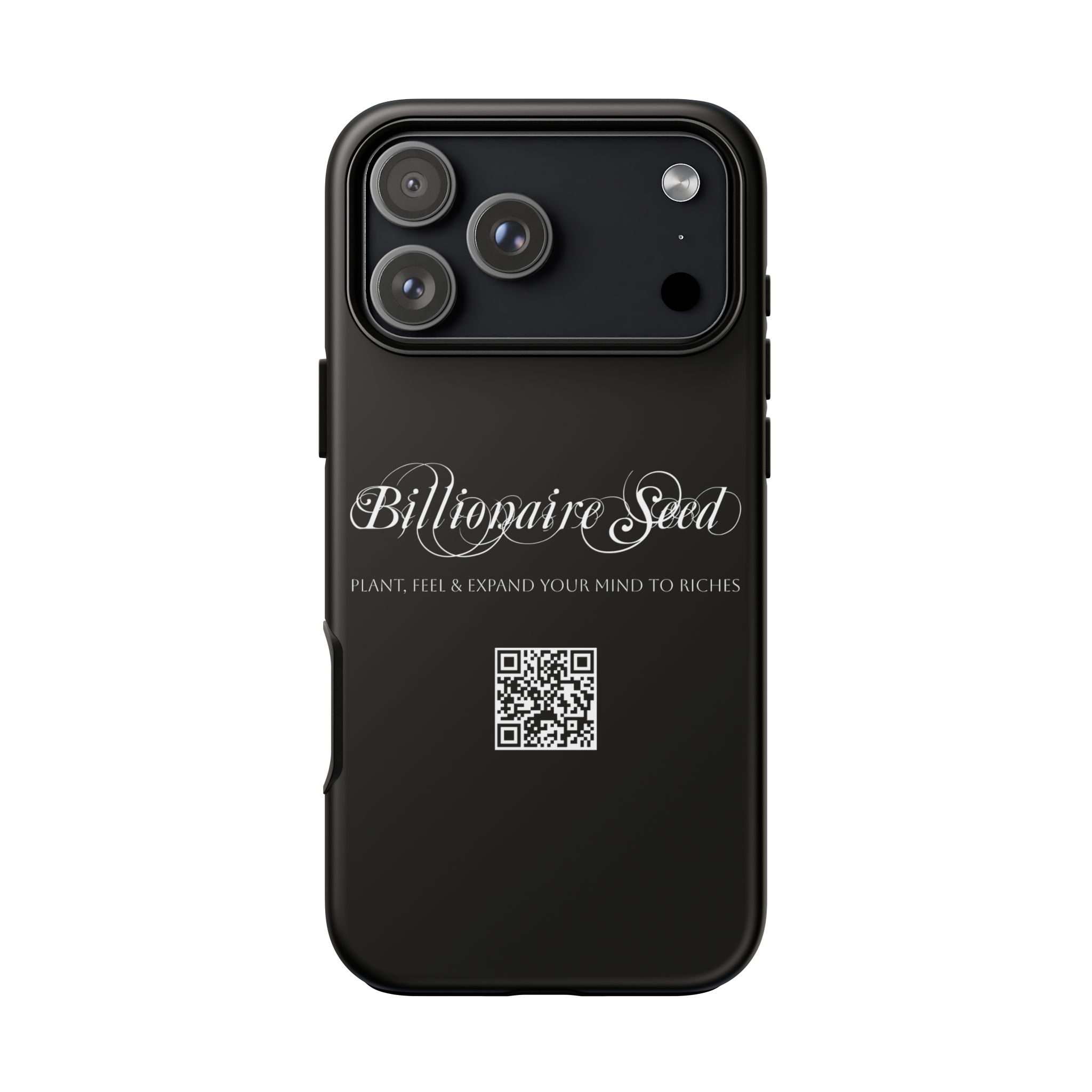 Phone Cases - Plant, Feel & Expand Your Mind To Riches - Billionaire Seed (Black) - Image 94