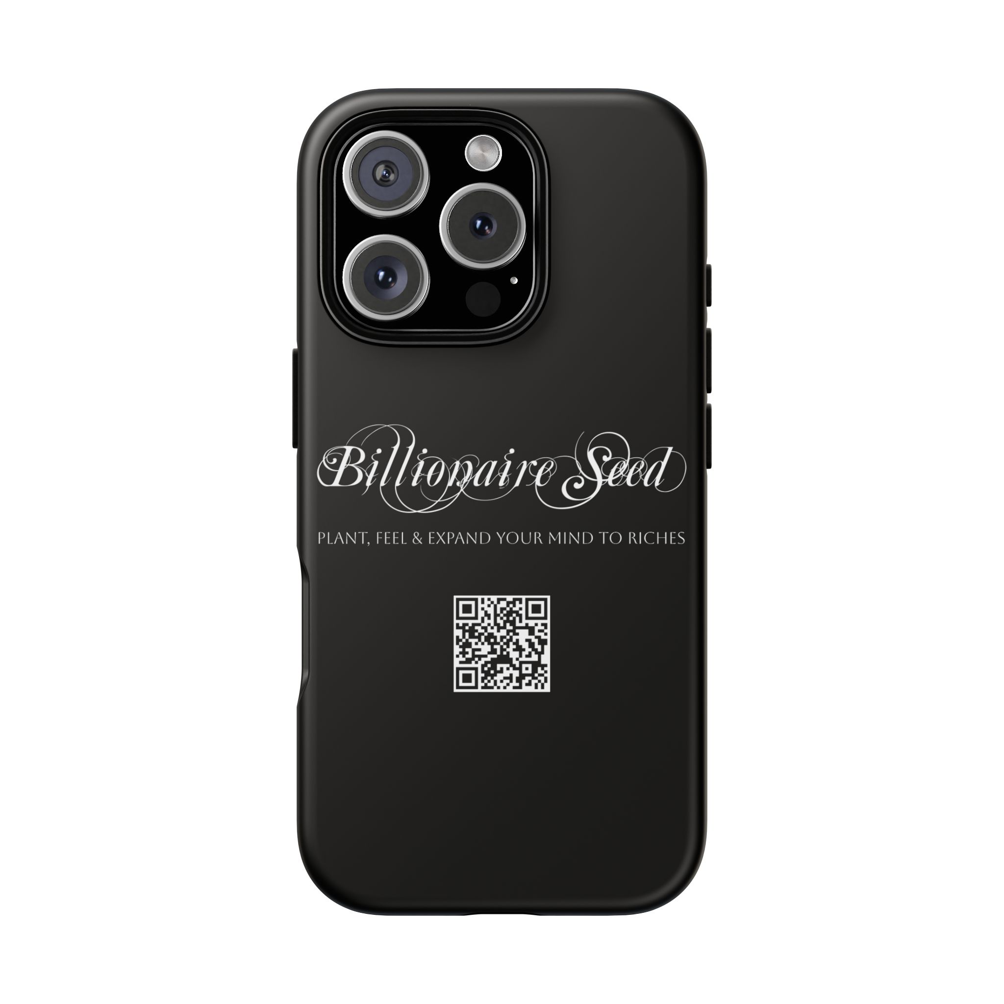 Phone Cases - Plant, Feel & Expand Your Mind To Riches - Billionaire Seed (Black) - Image 72