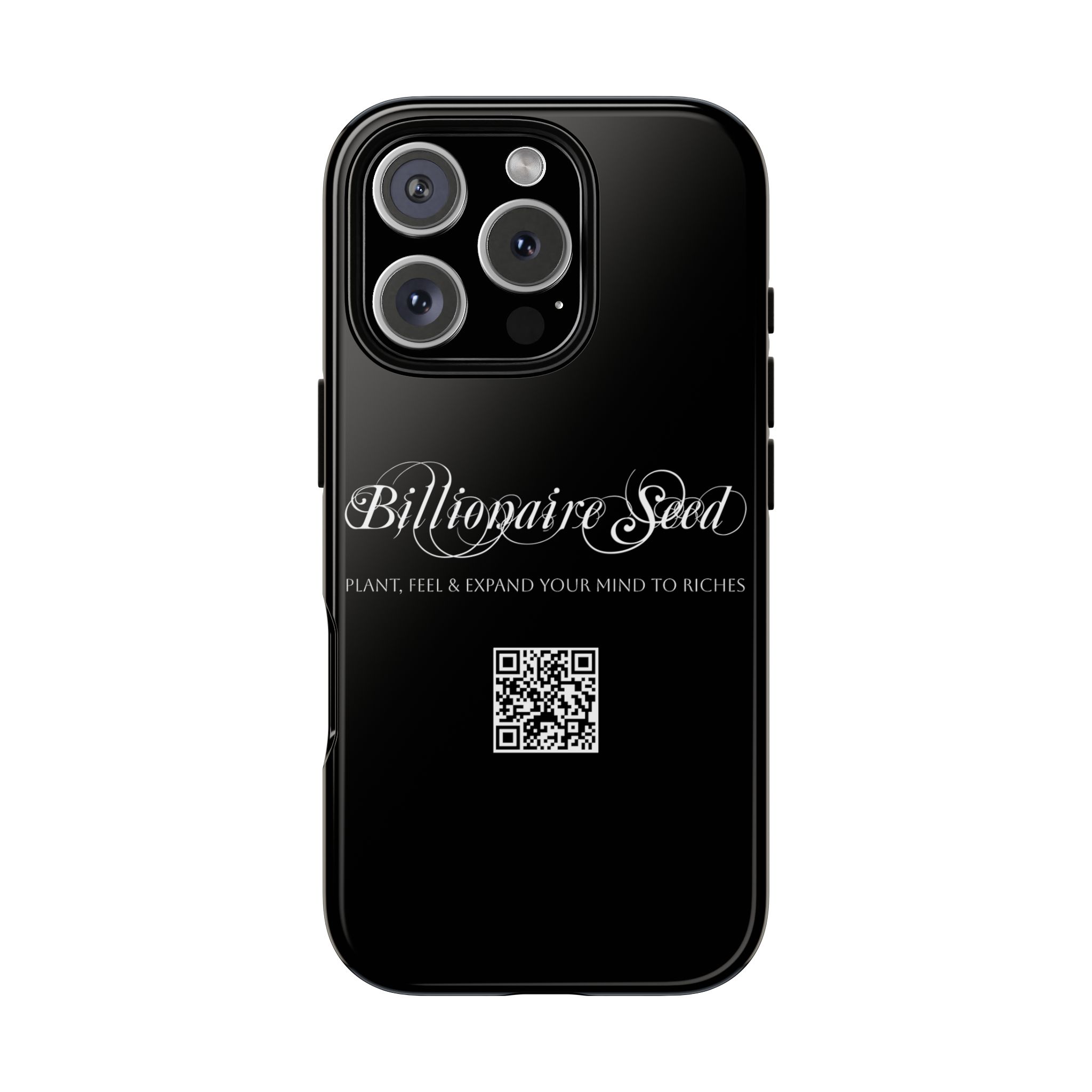 Phone Cases - Plant, Feel & Expand Your Mind To Riches - Billionaire Seed (Black) - Image 71