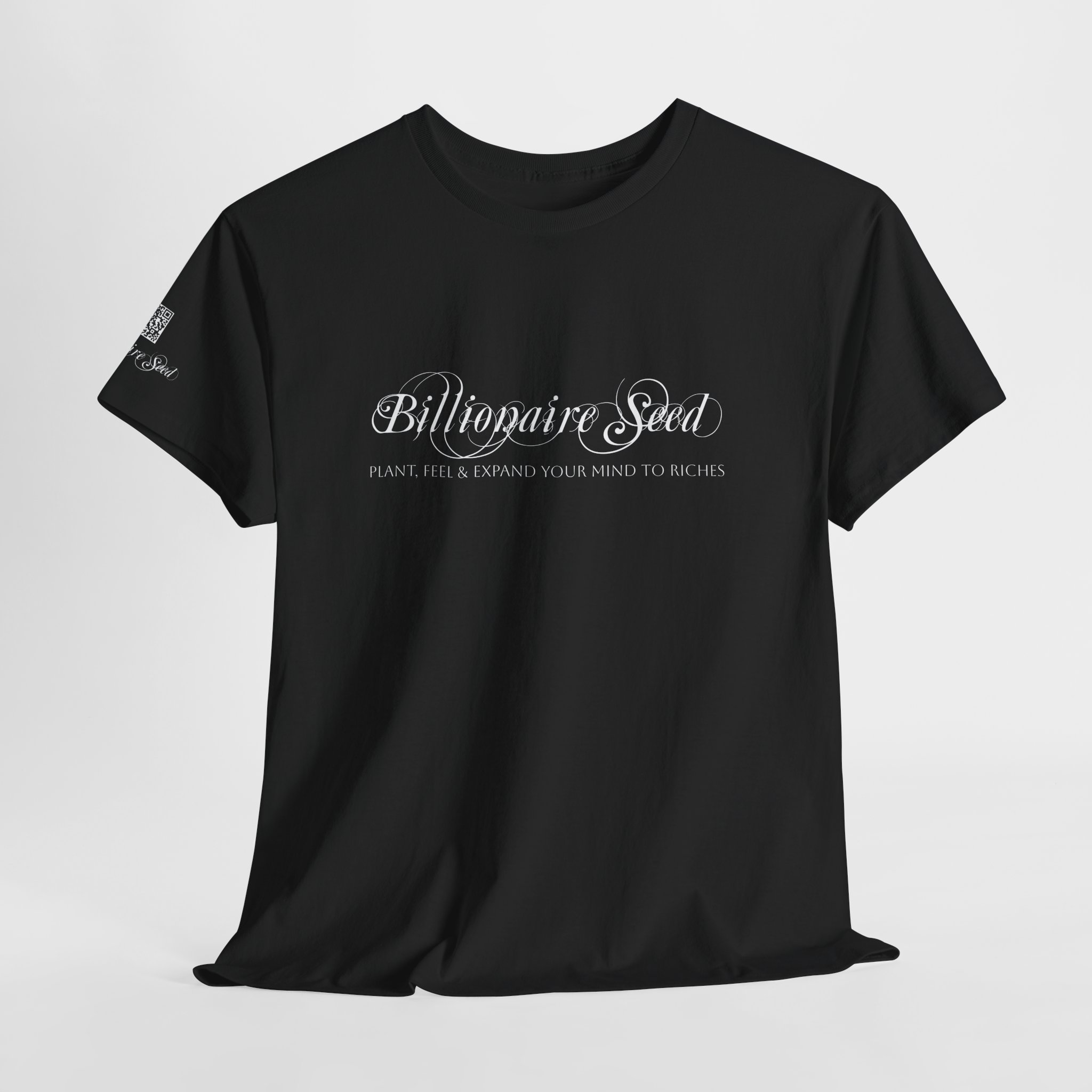 Billionaire Seed – Plant The Seed - White Print Tee - Image 2