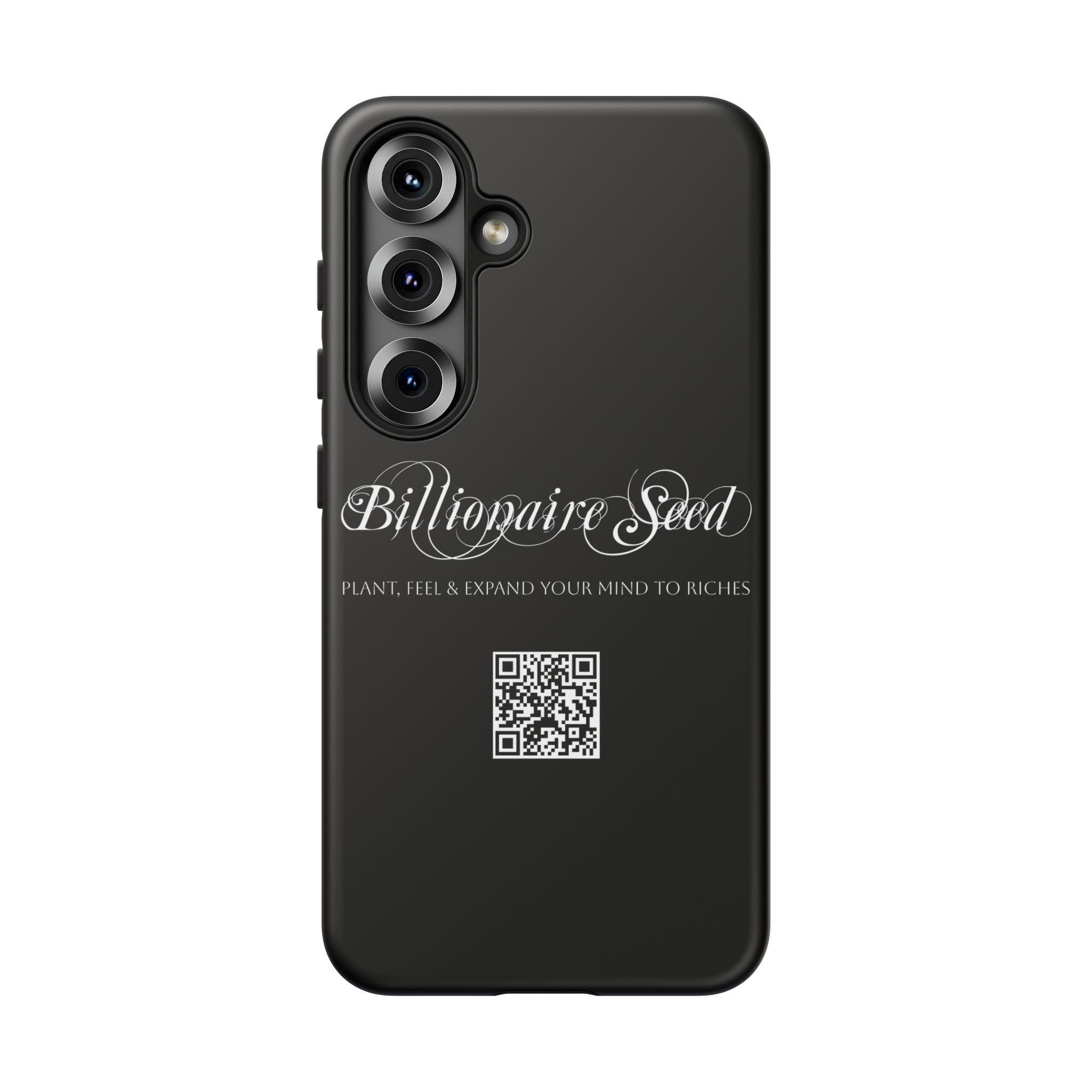 Phone Cases - Plant, Feel & Expand Your Mind To Riches - Billionaire Seed (Black) - Image 82
