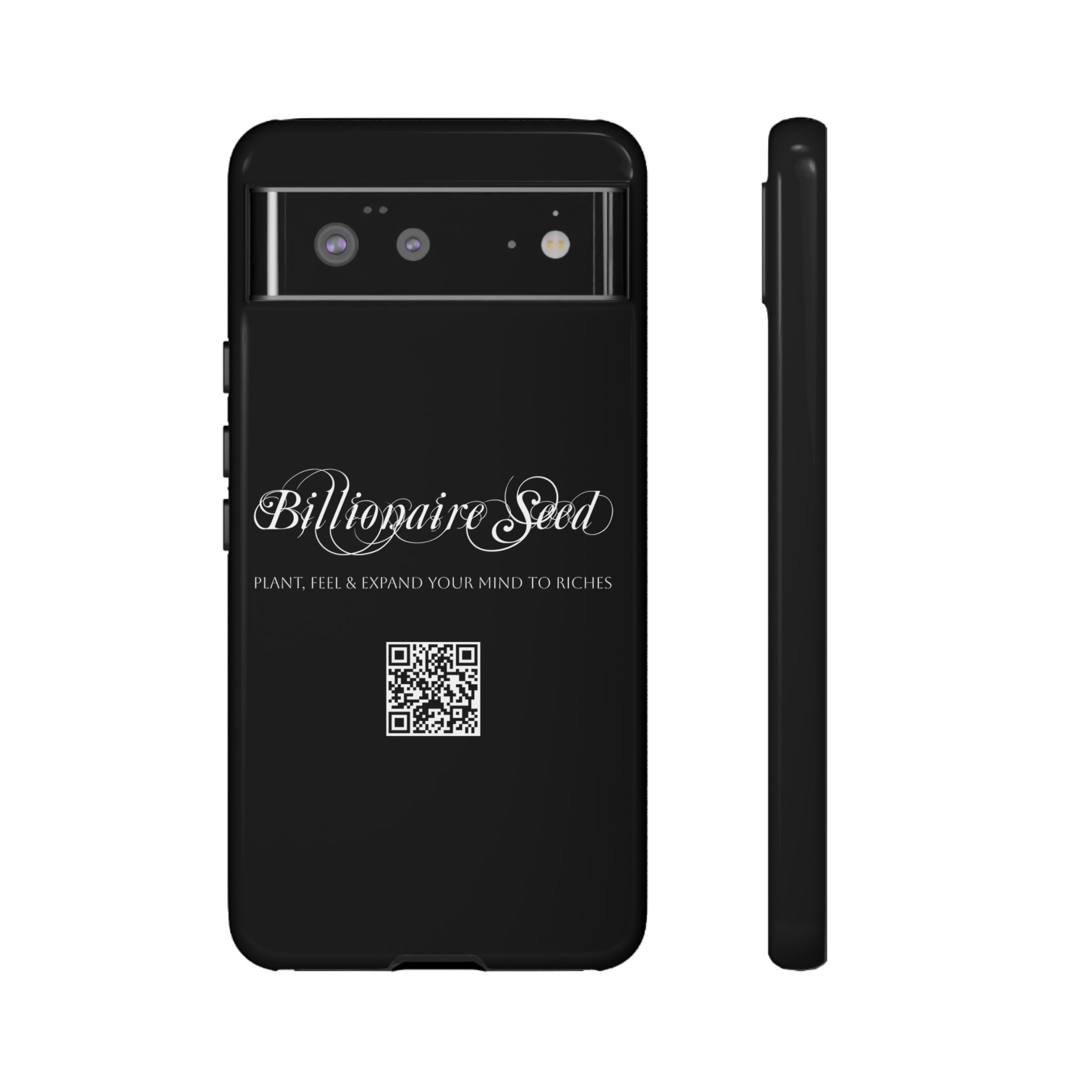 Phone Cases - Plant, Feel & Expand Your Mind To Riches - Billionaire Seed (Black) - Image 37