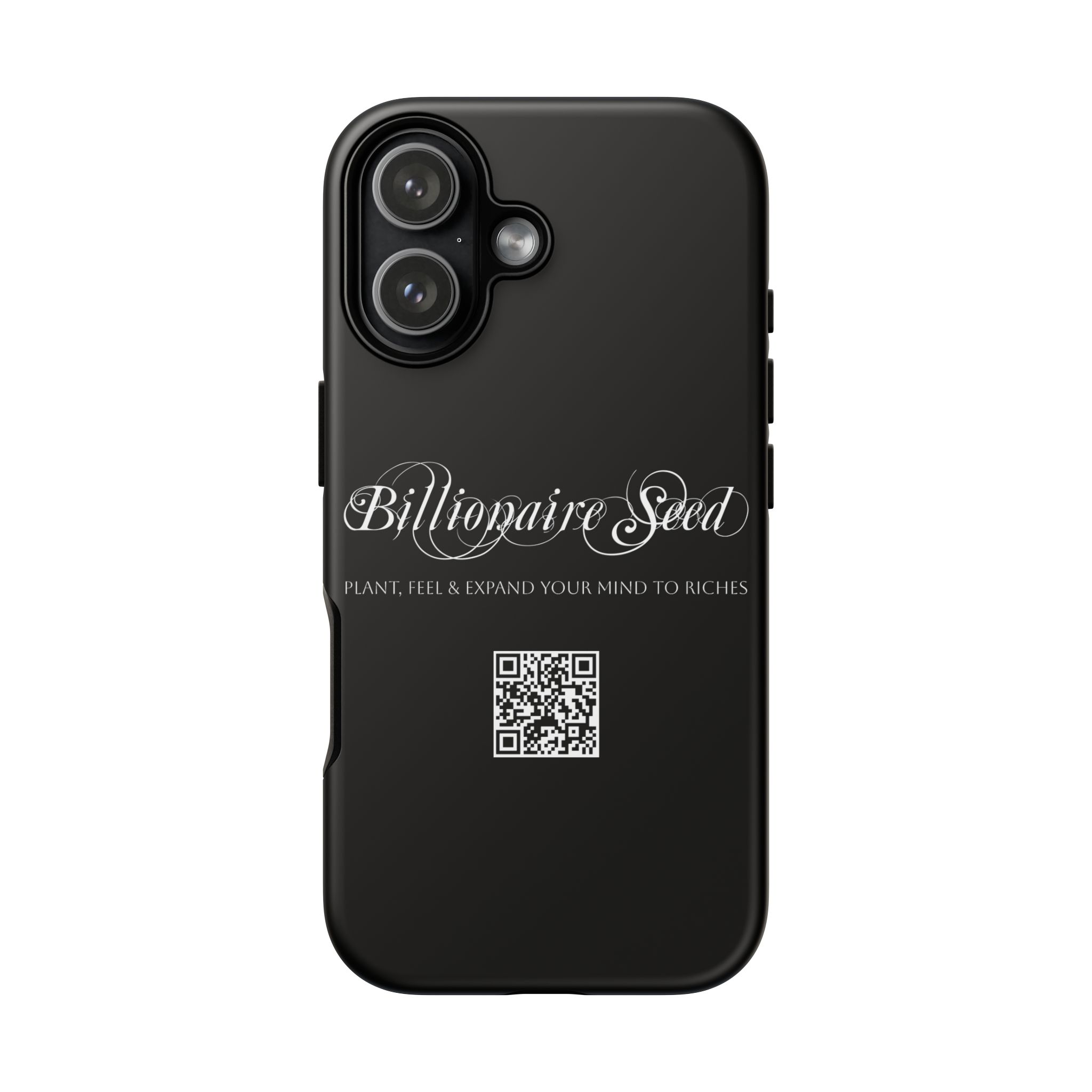 Phone Cases - Plant, Feel & Expand Your Mind To Riches - Billionaire Seed (Black) - Image 88