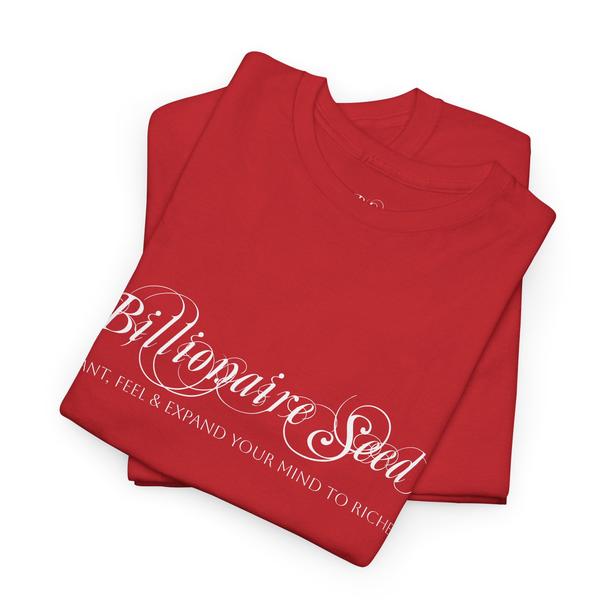 Billionaire Seed – Plant The Seed - White Print Tee - Image 22
