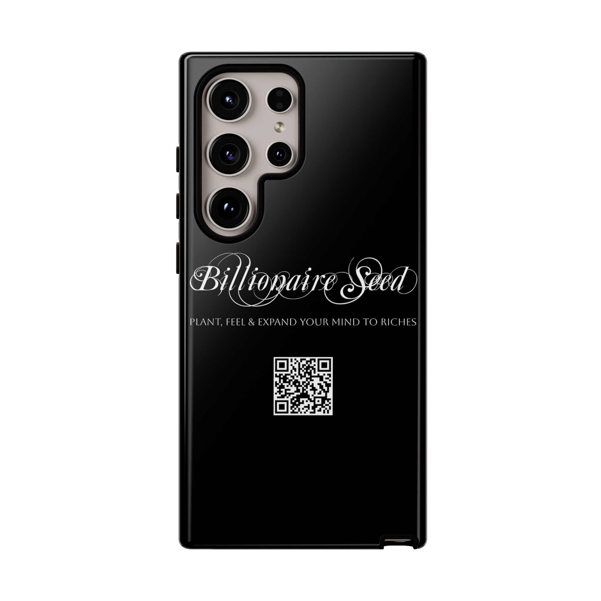 Phone Cases - Plant, Feel & Expand Your Mind To Riches - Billionaire Seed (Black) - Image 63