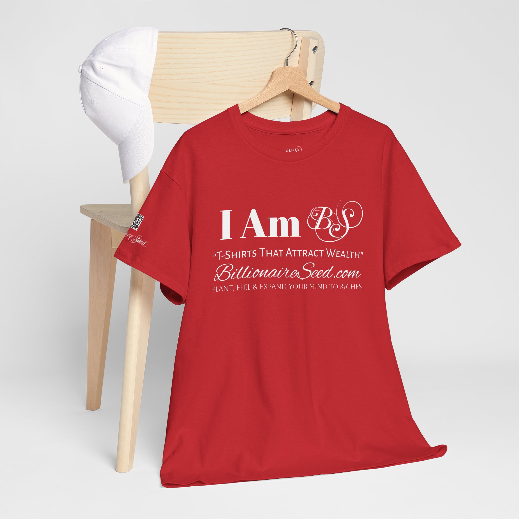 Billionaire Seed – T-Shirts That Attract Wealth - White Print Tee - Image 24
