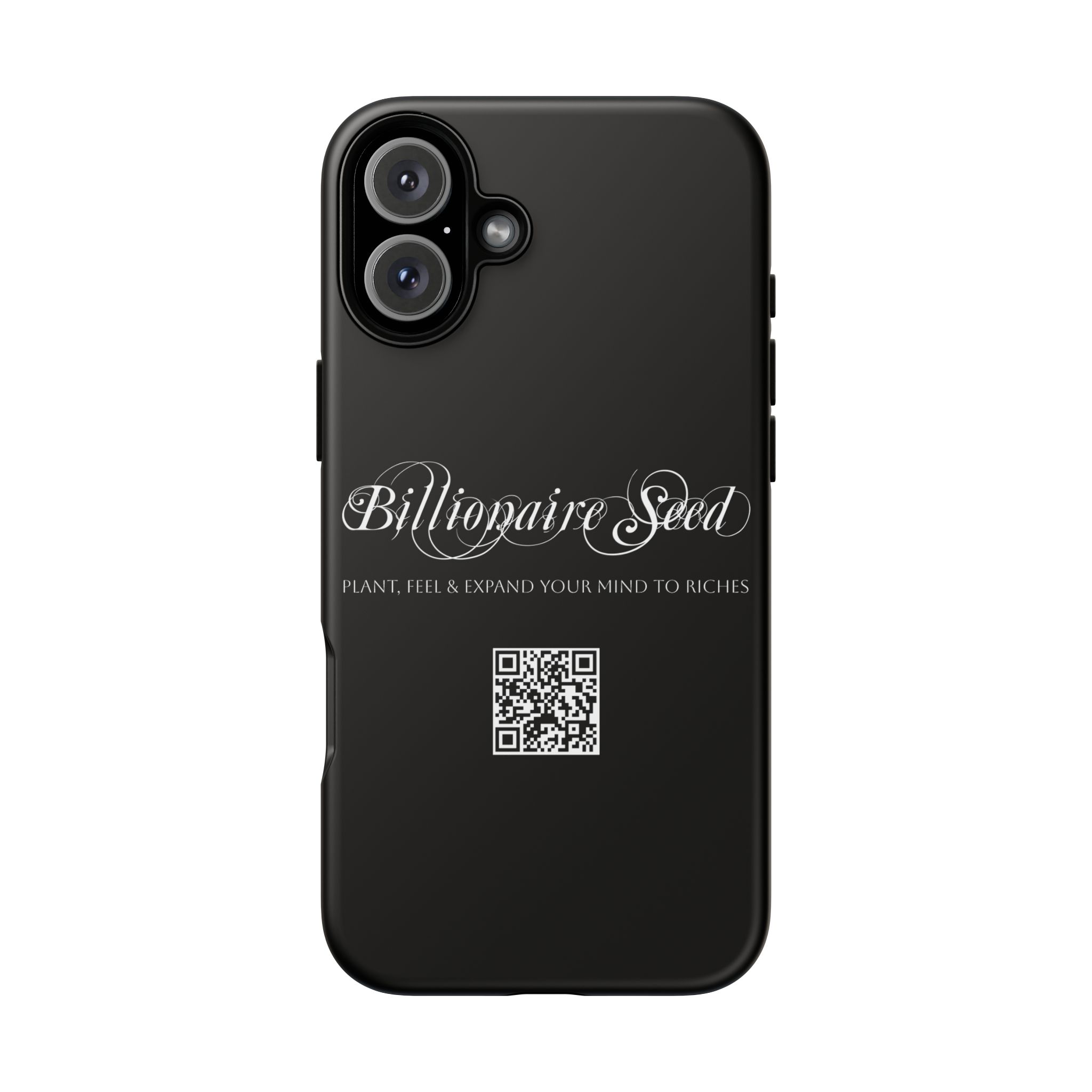 Phone Cases - Plant, Feel & Expand Your Mind To Riches - Billionaire Seed (Black) - Image 70