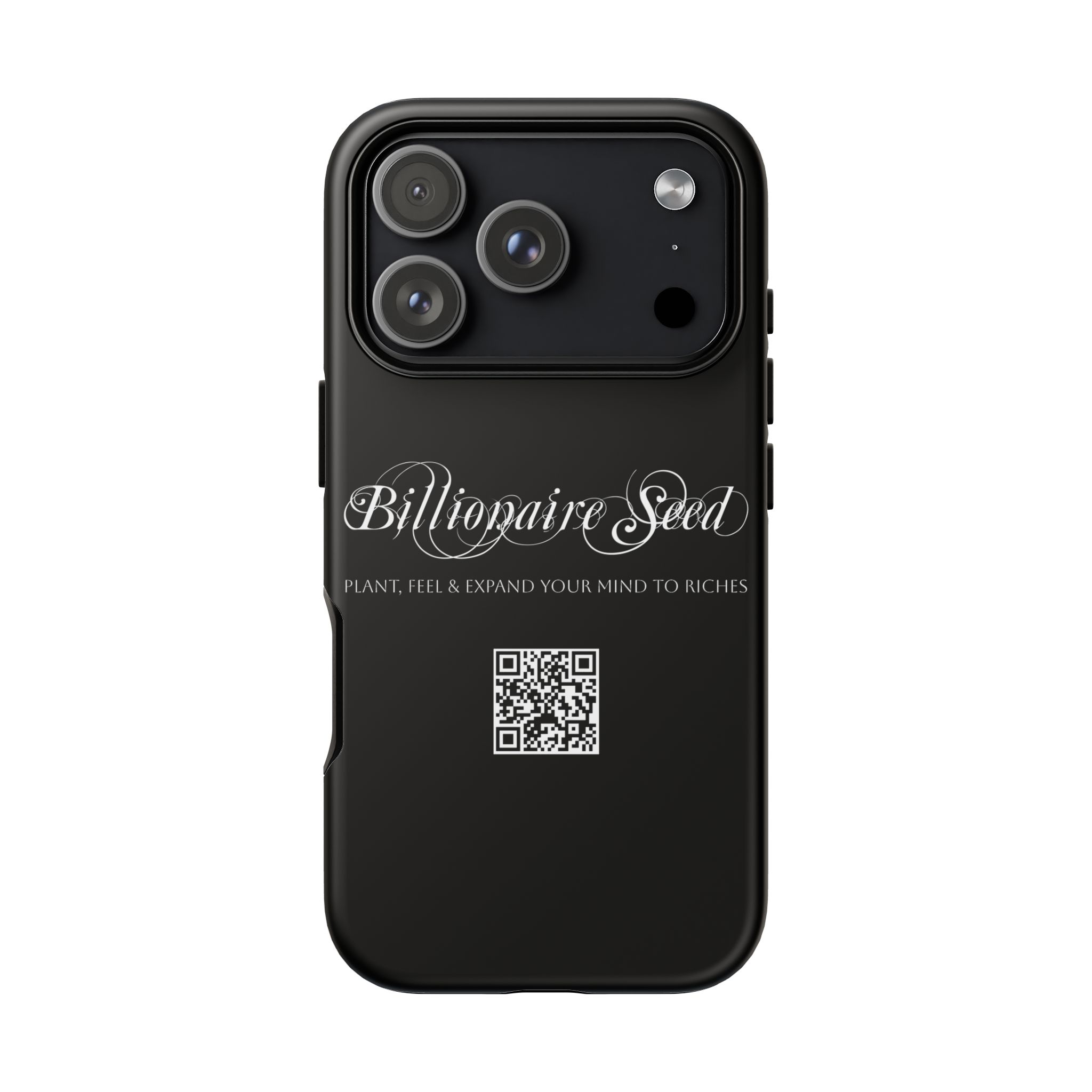 Phone Cases - Plant, Feel & Expand Your Mind To Riches - Billionaire Seed (Black) - Image 92