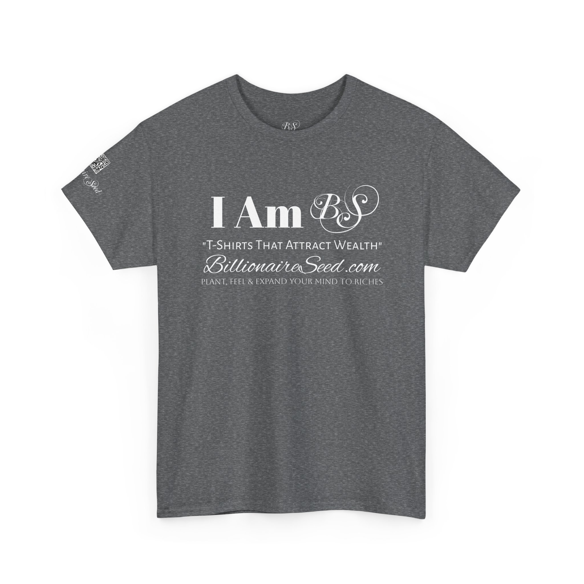 Billionaire Seed – T-Shirts That Attract Wealth - White Print Tee - Image 27