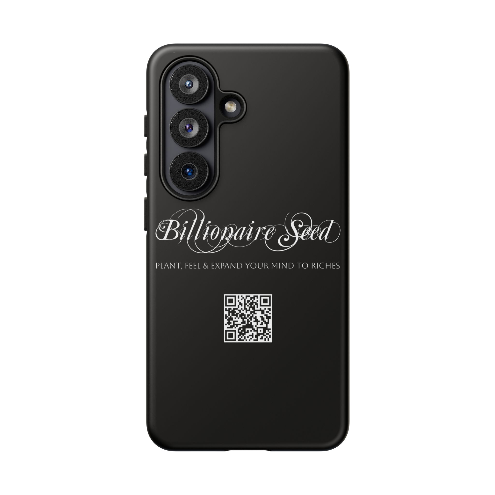 Phone Cases - Plant, Feel & Expand Your Mind To Riches - Billionaire Seed (Black) - Image 96