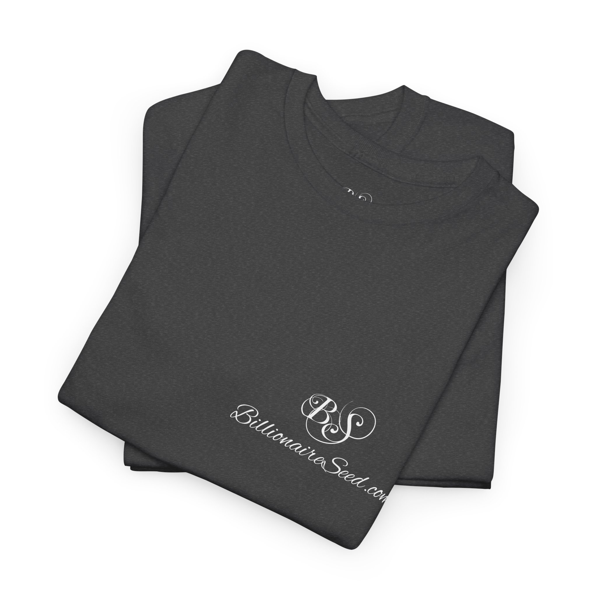 Billionaire Seed – Change Your State Of Mind & Riches Will Follow - White Print Tee (Front & Back) - Image 11