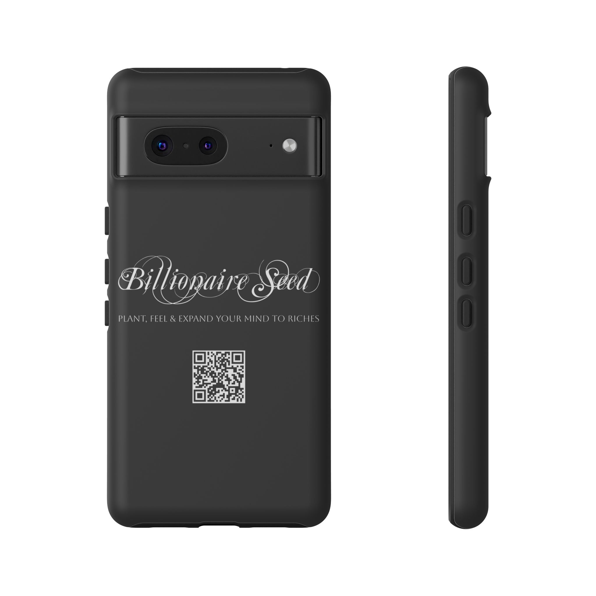 Phone Cases - Plant, Feel & Expand Your Mind To Riches - Billionaire Seed (Black) - Image 48