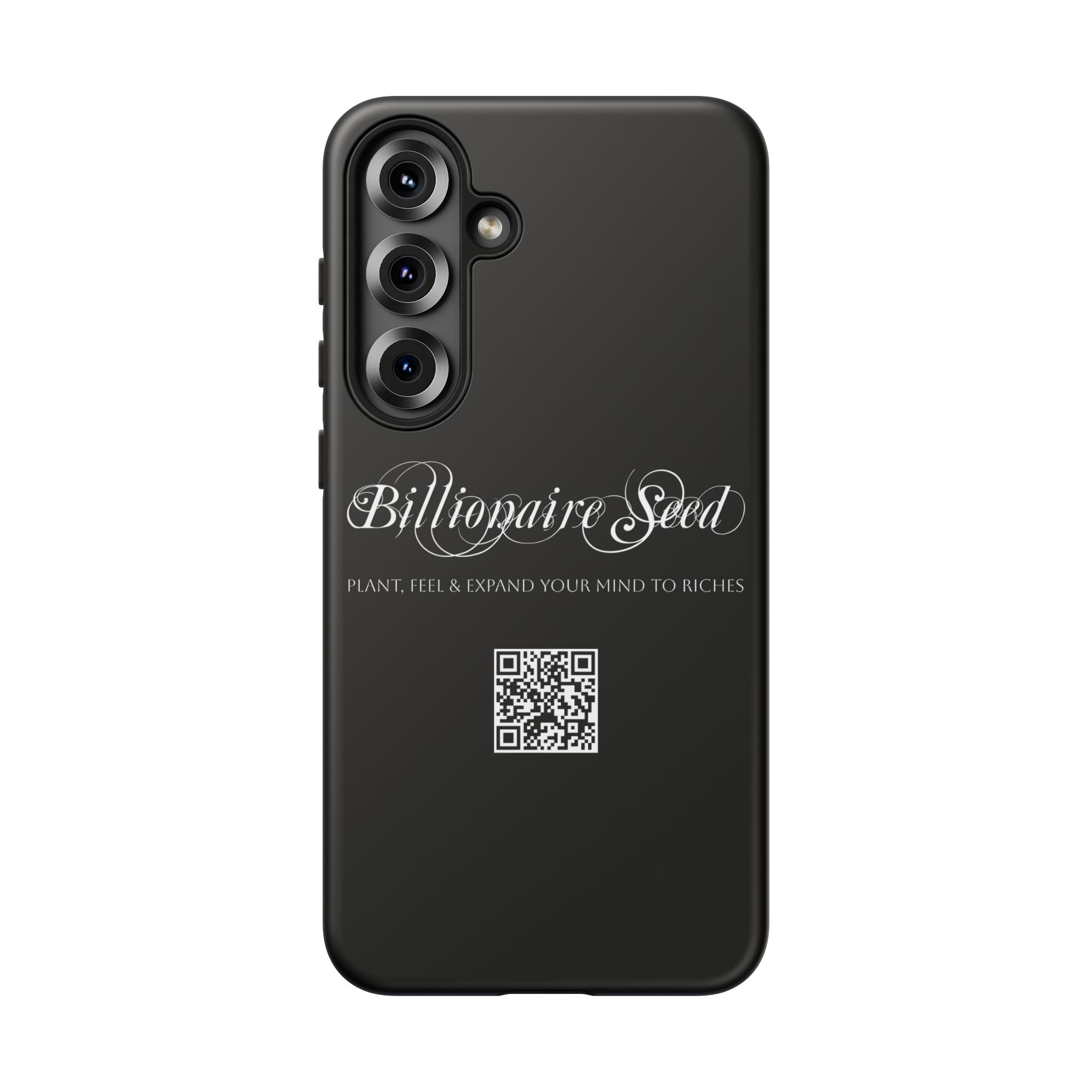 Phone Cases - Plant, Feel & Expand Your Mind To Riches - Billionaire Seed (Black) - Image 84