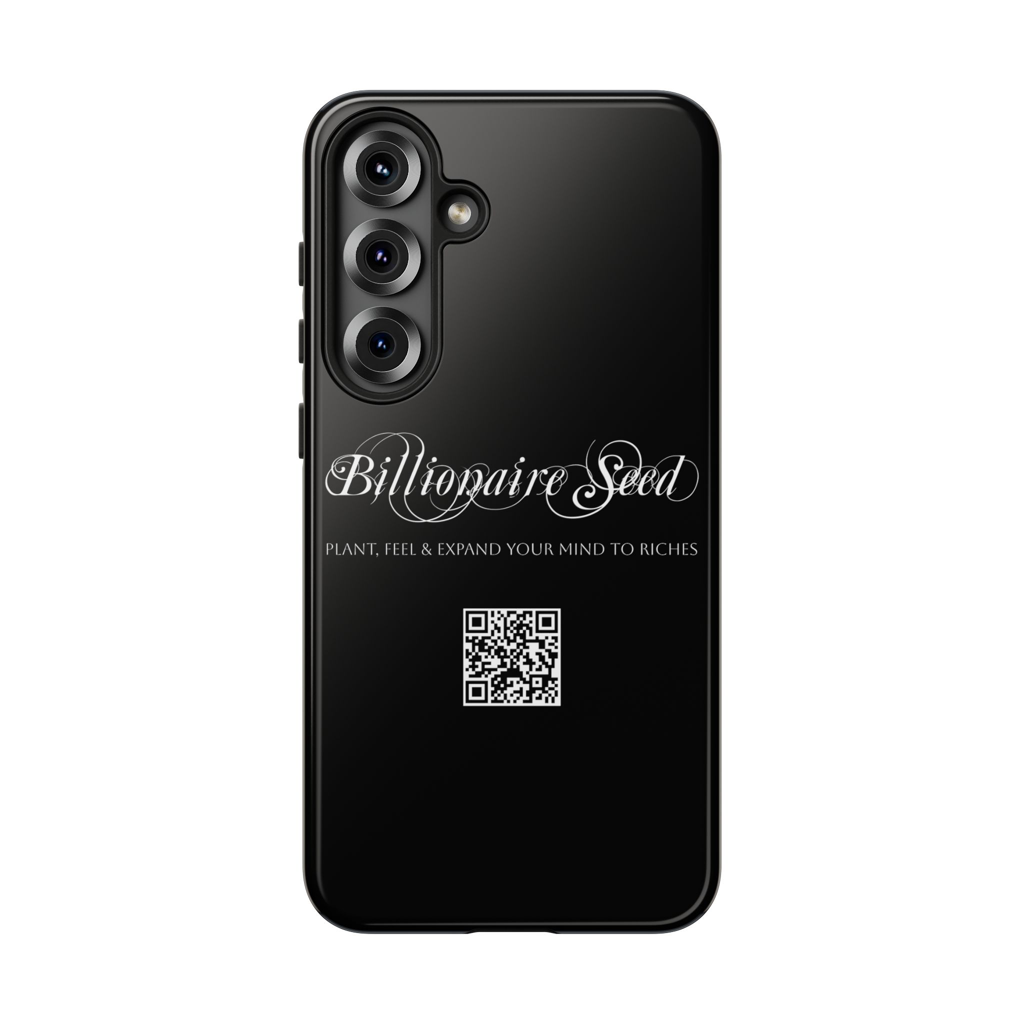 Phone Cases - Plant, Feel & Expand Your Mind To Riches - Billionaire Seed (Black) - Image 83