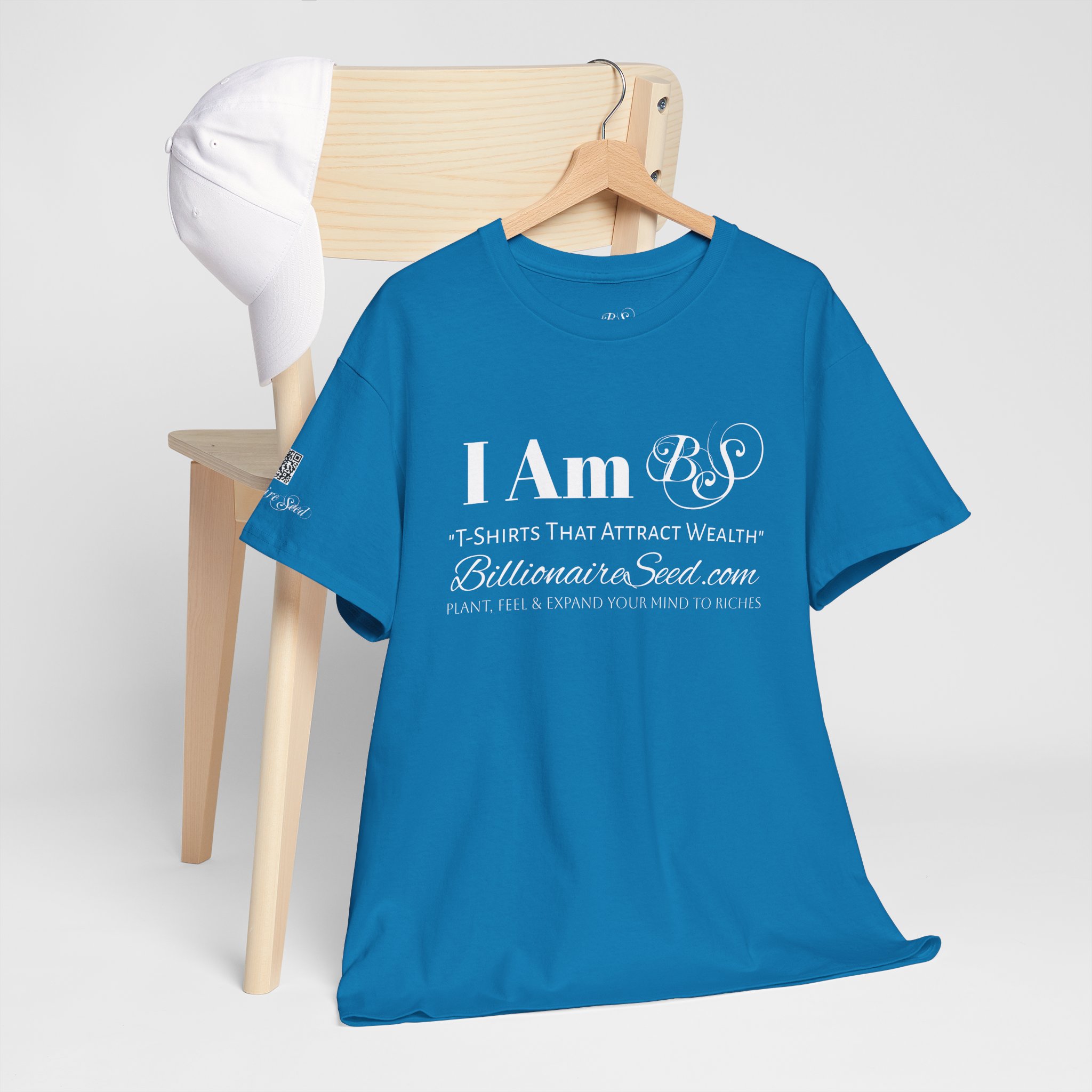 Billionaire Seed – T-Shirts That Attract Wealth - White Print Tee - Image 12