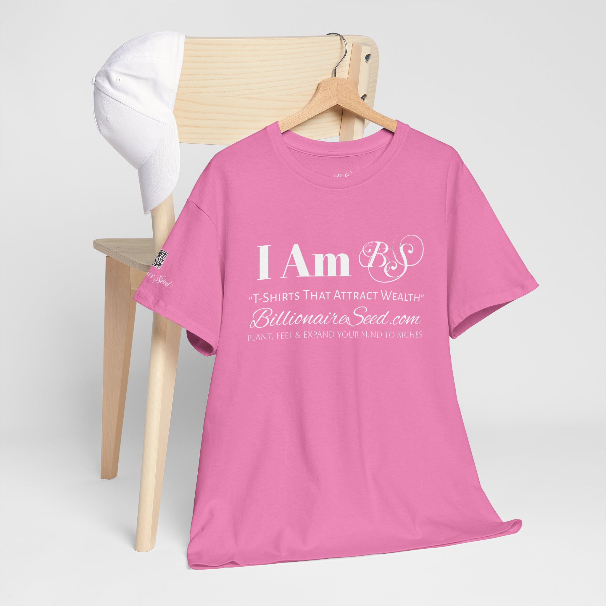 Billionaire Seed – T-Shirts That Attract Wealth - White Print Tee - Image 18