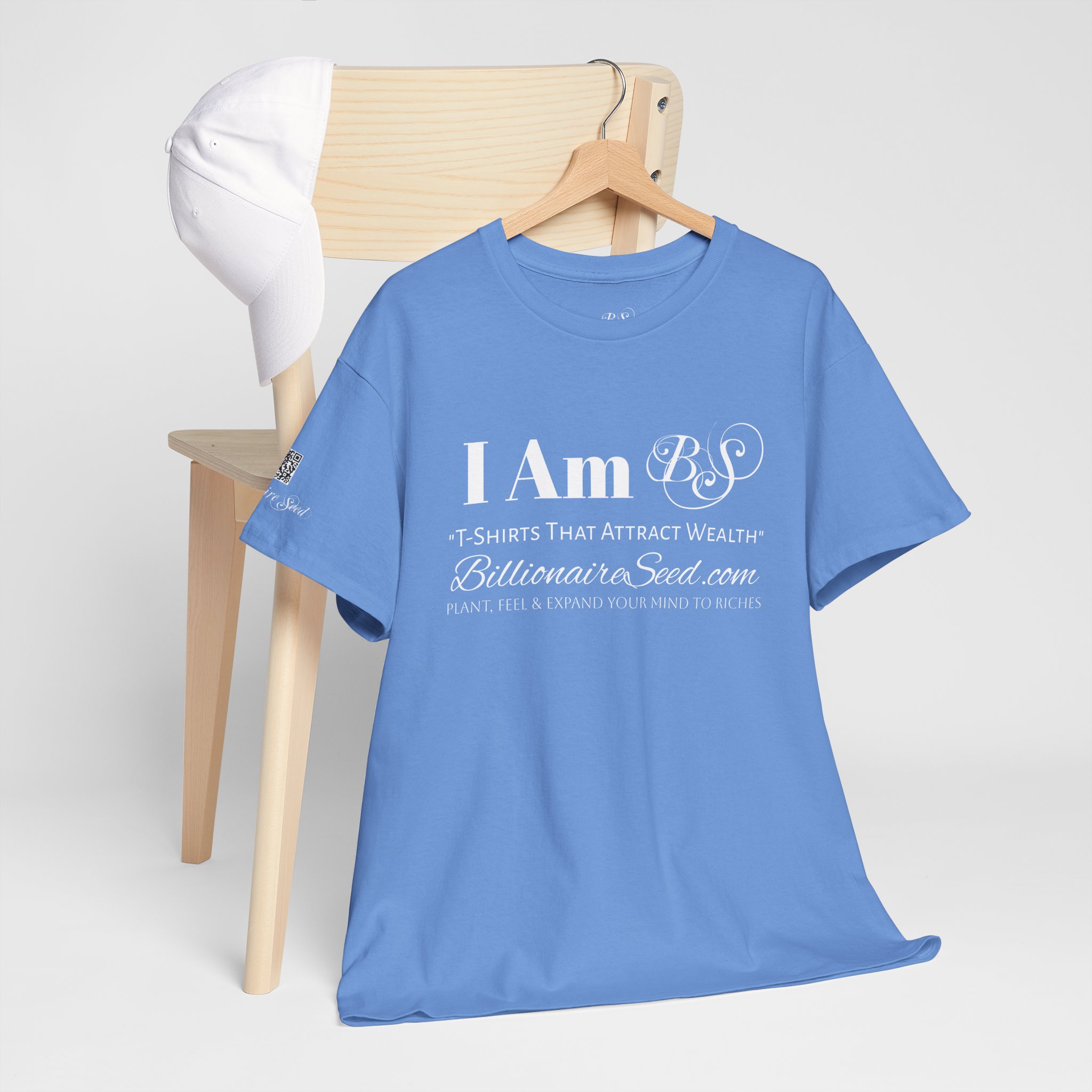 Billionaire Seed – T-Shirts That Attract Wealth - White Print Tee - Image 9