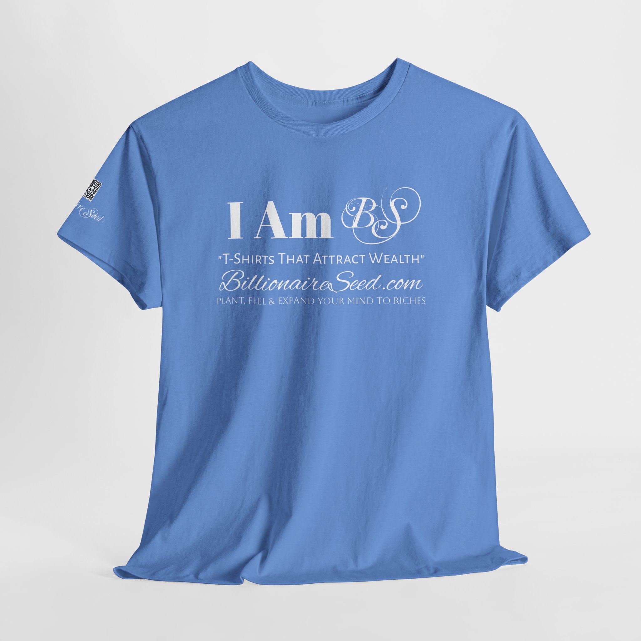 Billionaire Seed – T-Shirts That Attract Wealth - White Print Tee - Image 8